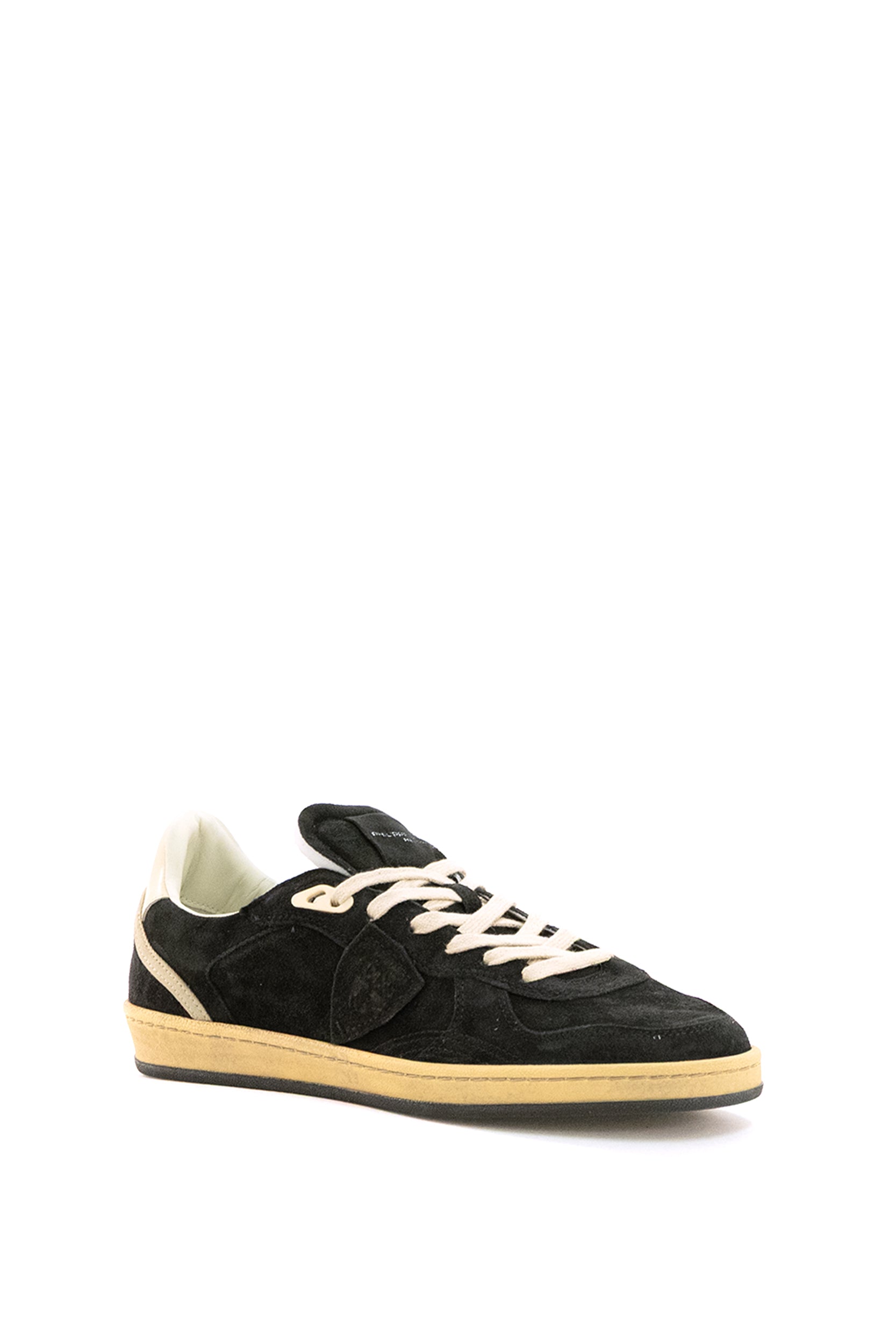 Sneakers Pgal in suede di colore nero <BR/> PGLU D001 PHILIPPE MODEL 