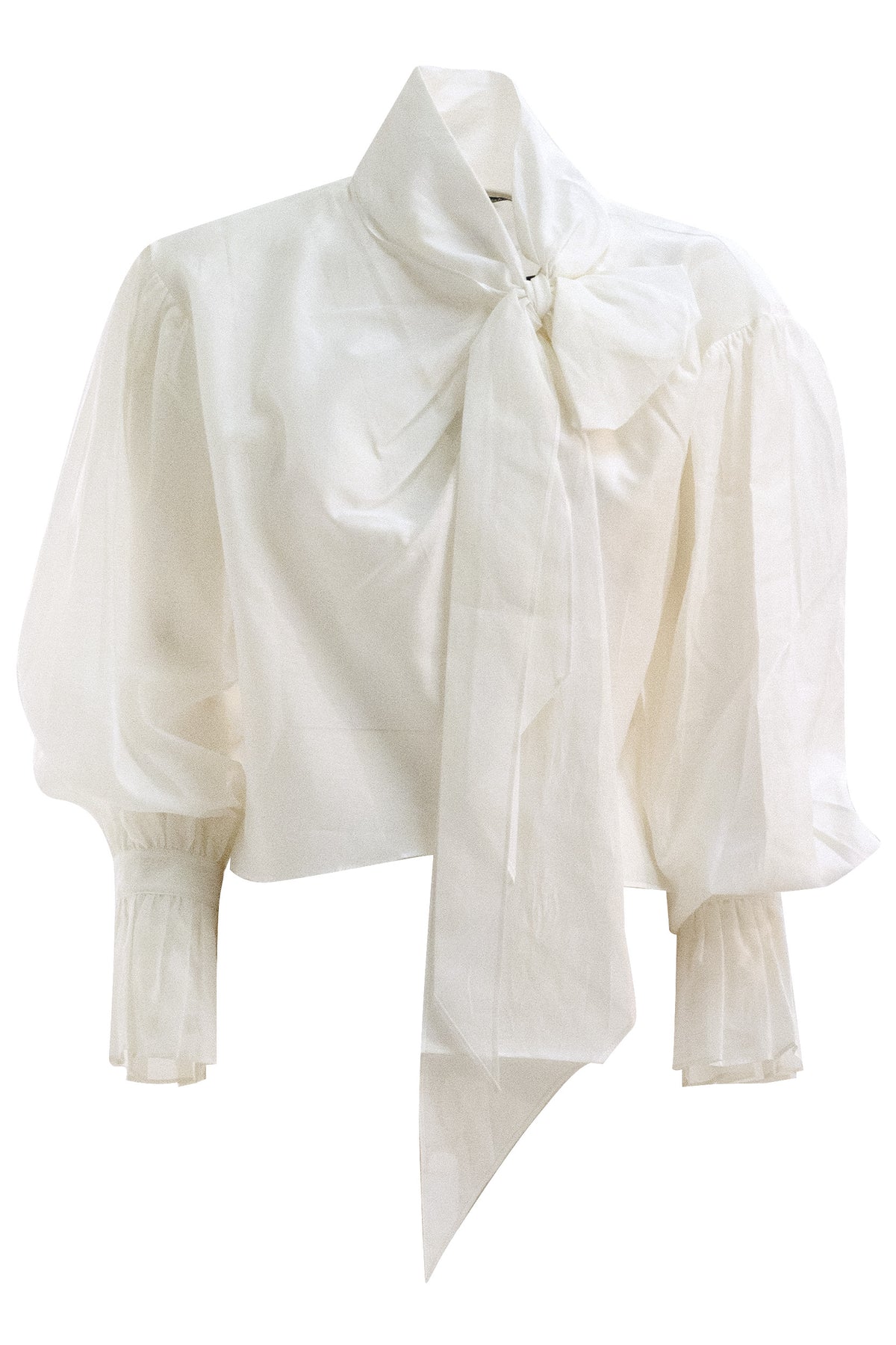 POLO RALPH LAUREN Camicia in organza di colore bianco
