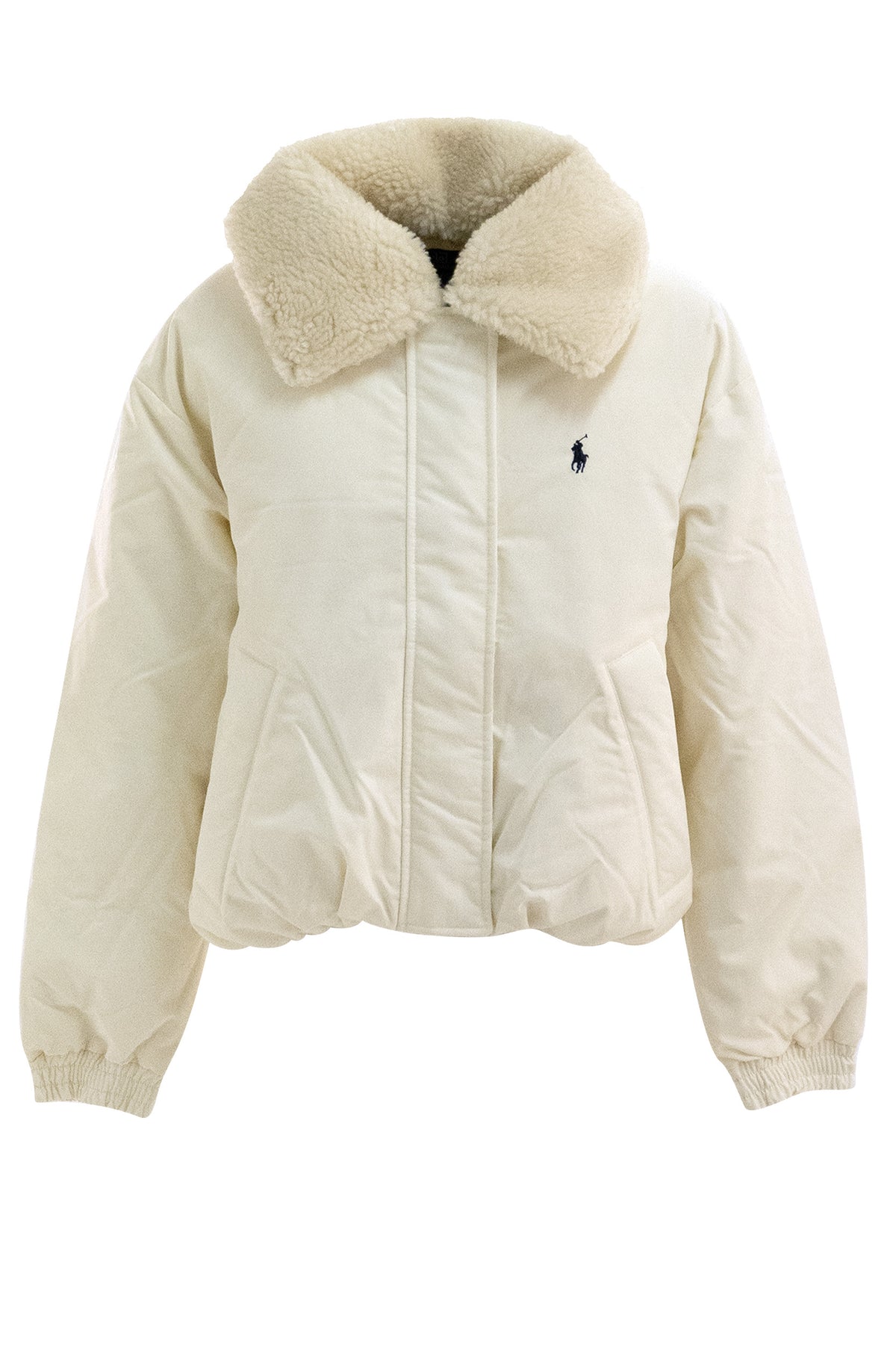 POLO RALPH LAUREN Giubbotto imbottito color crema