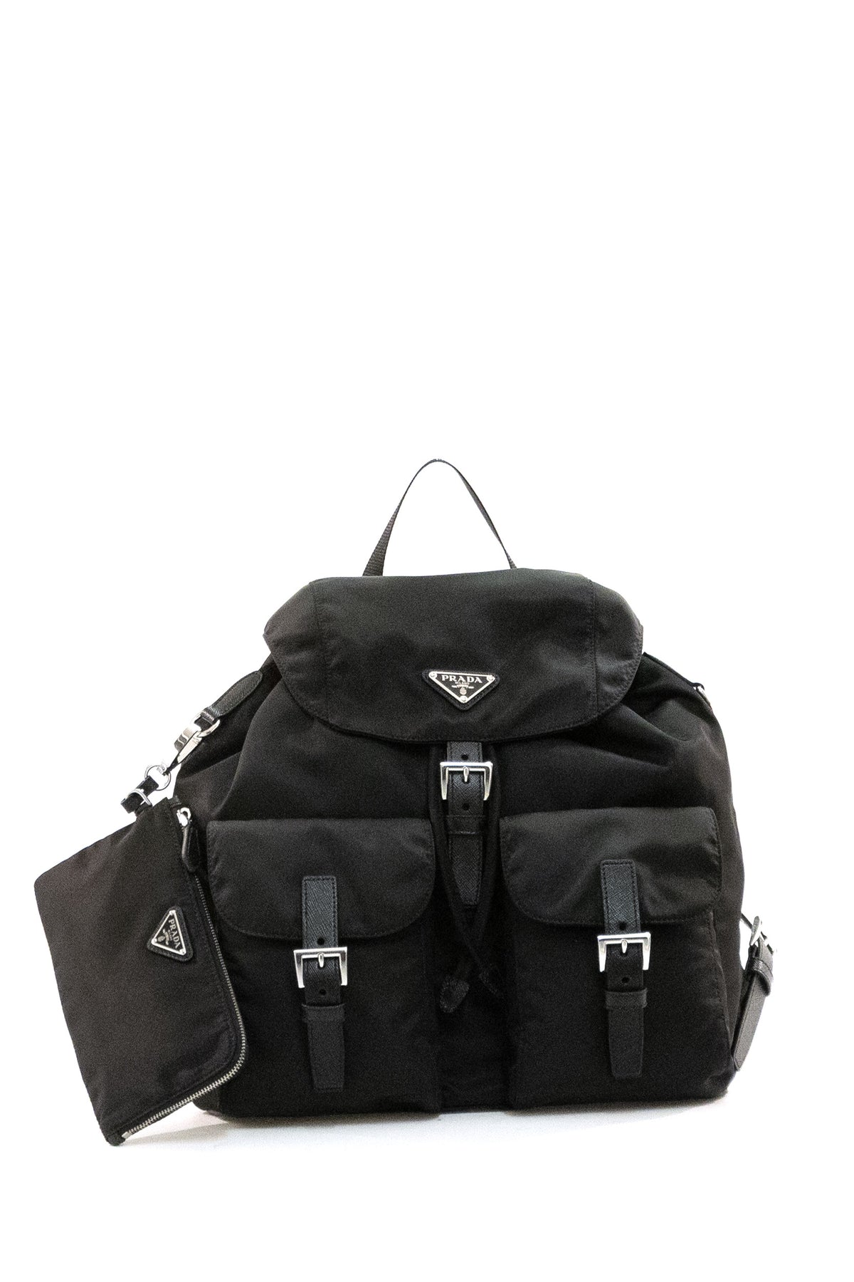 PRADA Medium Re-Nylon backpack in black