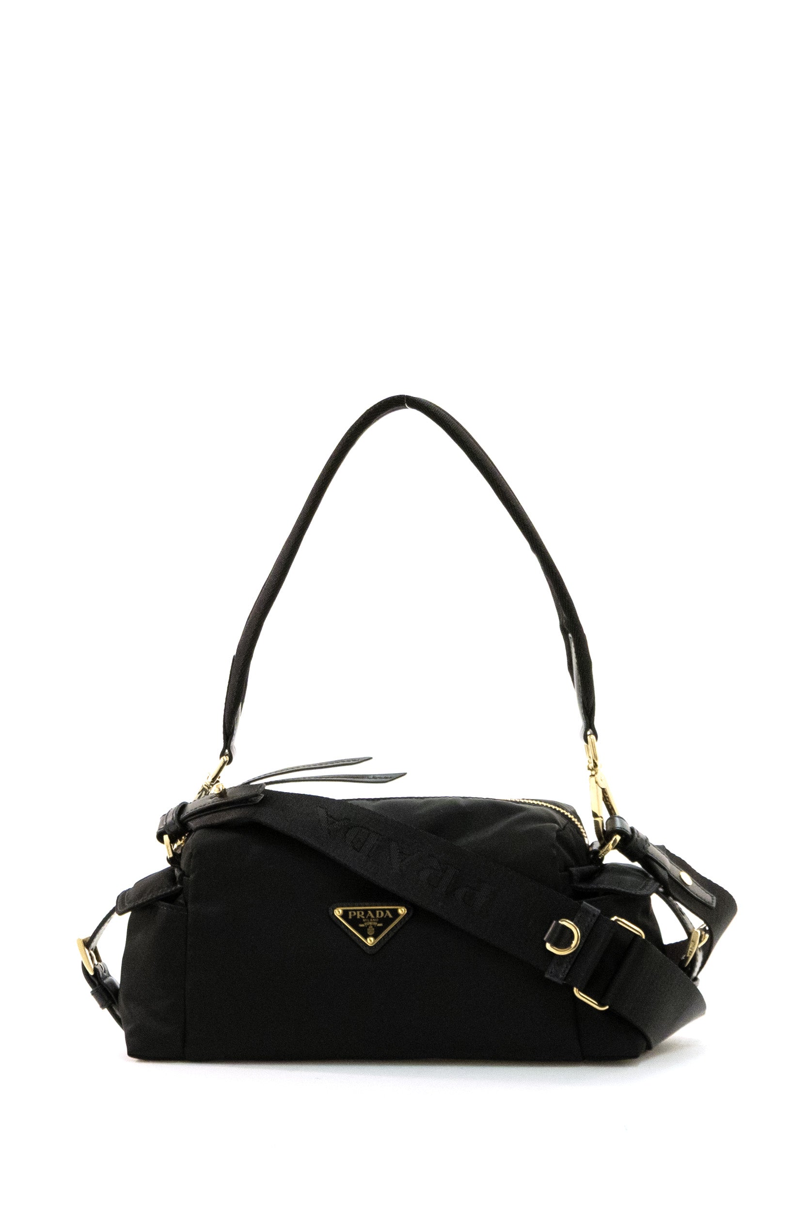 Borsa Prada Explore medium in Re-Nylon di colore nero<BR/> 1BH232 V NOO RDLN F0002 PRADA 