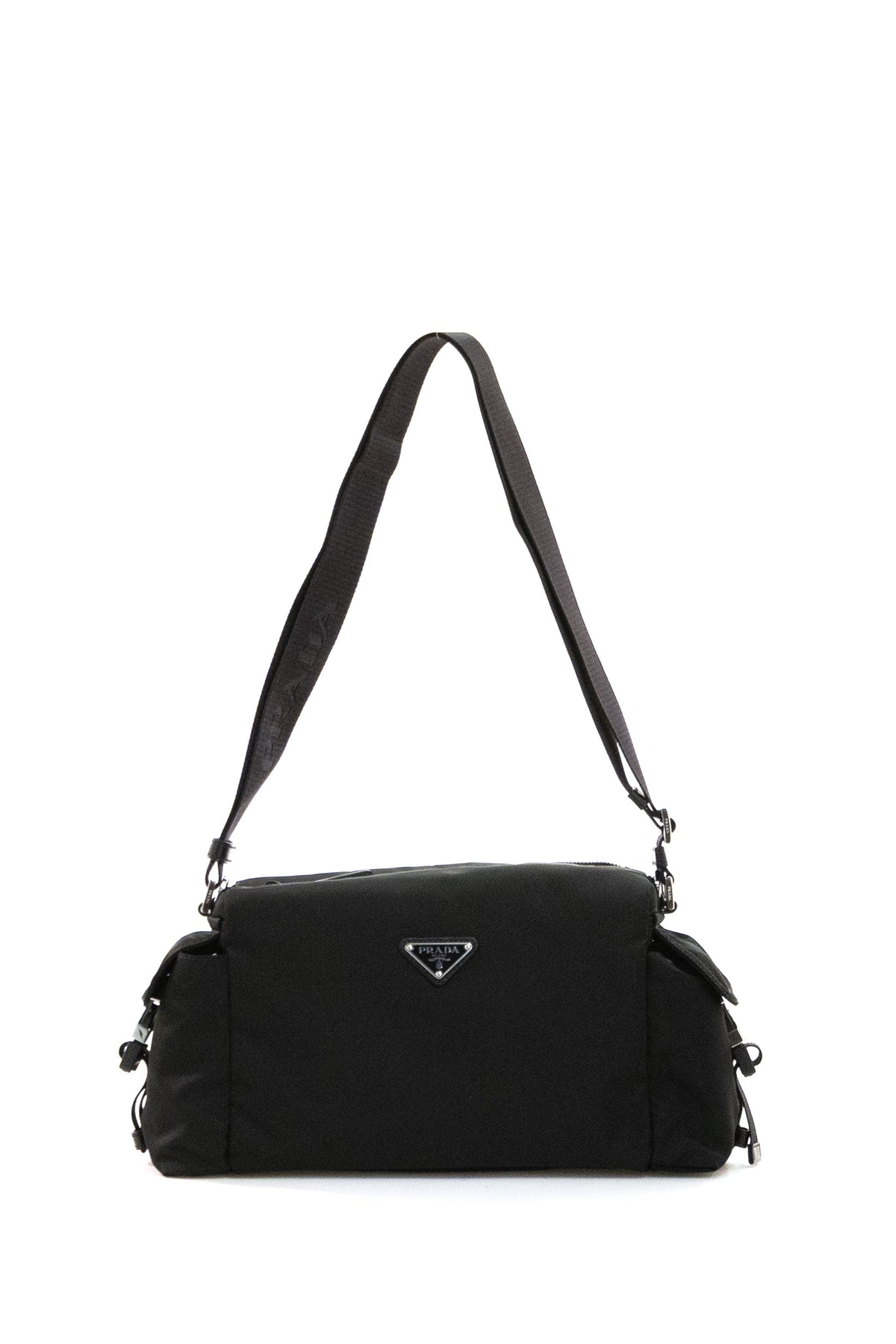 PRADA Borsa Explore in Re-Nylon di colore nero