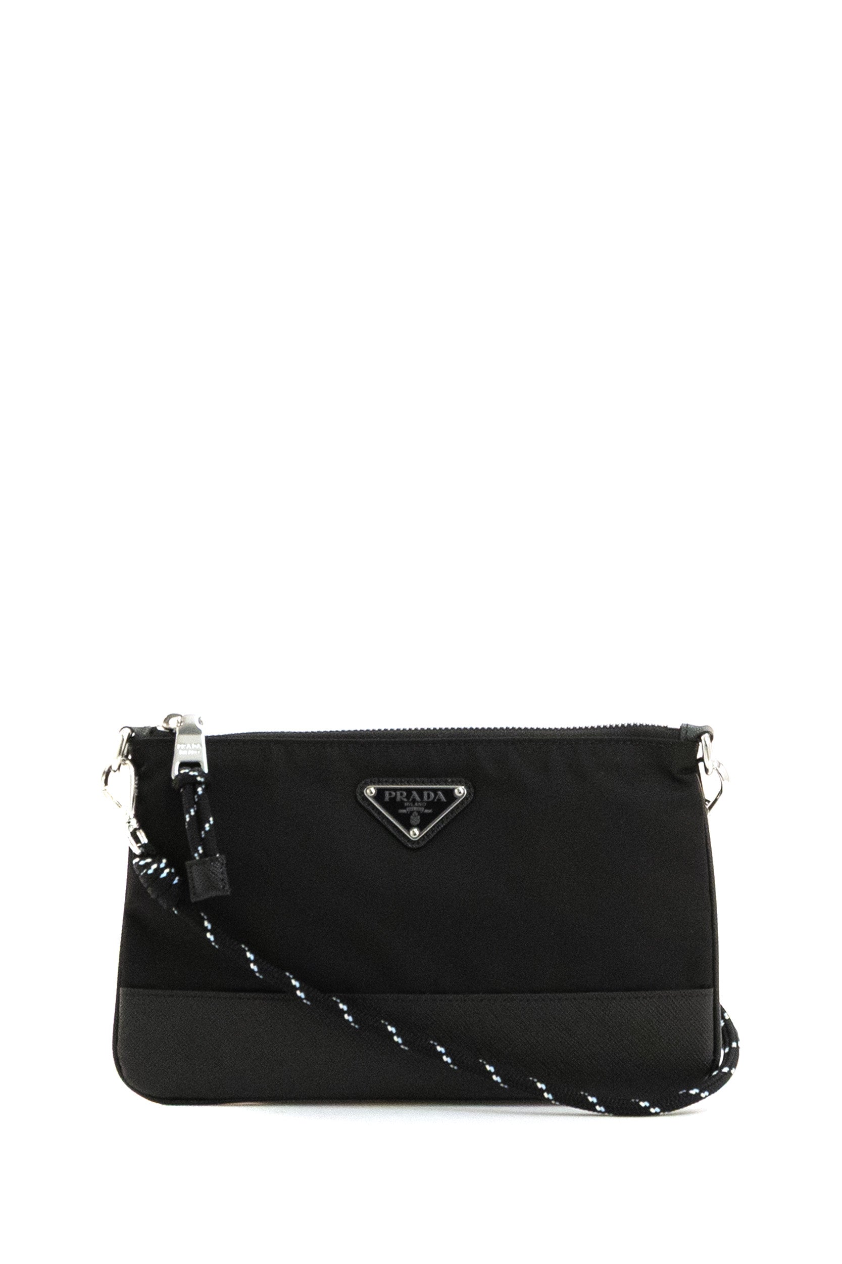 Porta smartphone Speedrock in Re-Nylon di colore nero<BR/> 2ZT073 2DMH F0002 PRADA 
