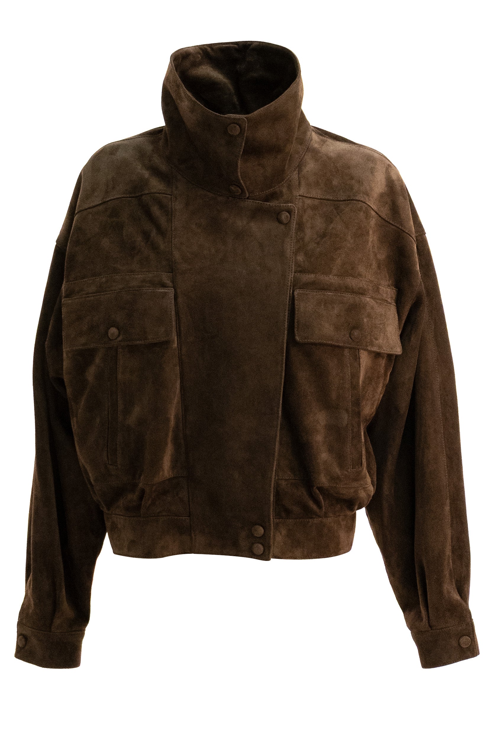 Giacca in Suede Vintage<BR/> 785562 YC2AY 2372 SAINT LAURENT 