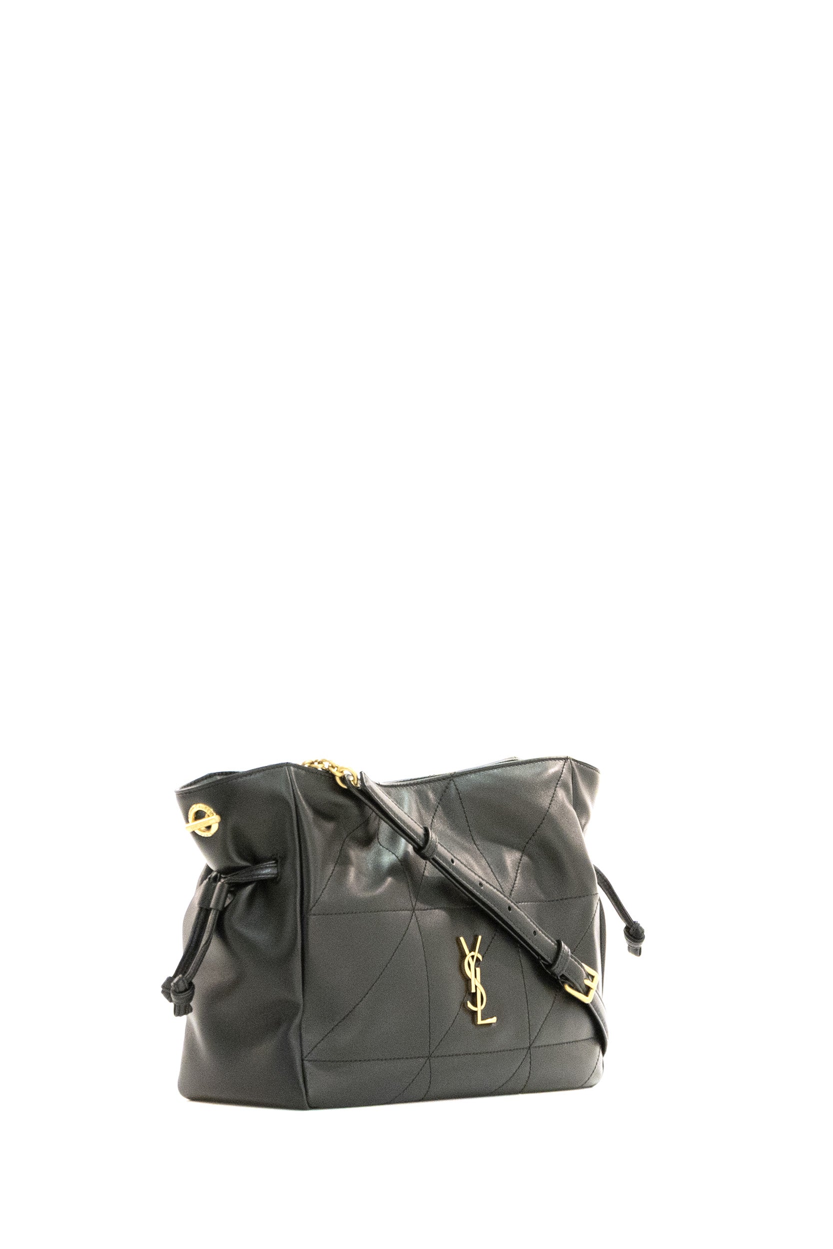 Pochette Morbida in Pelle d'Agnello<BR/> 862712 AAB32 1000 SAINT LAURENT 