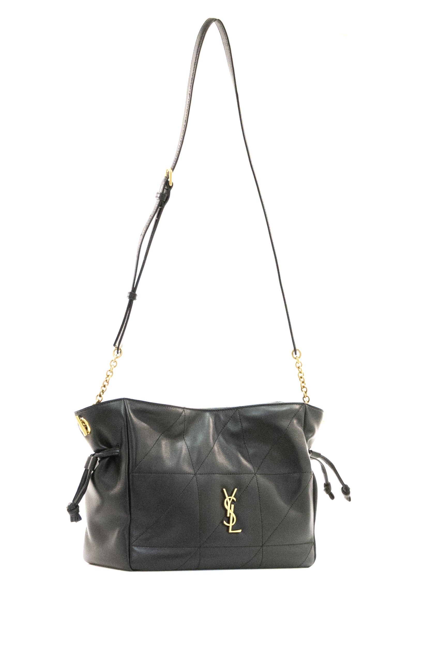 Pochette Morbida in Pelle d'Agnello<BR/> 862712 AAB32 1000 SAINT LAURENT 