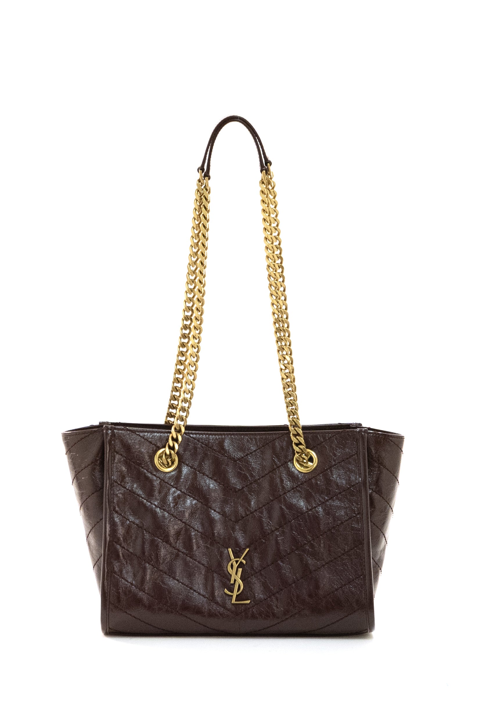 Borsa Shopping Niki Piccola in Pelle Vintage<BR/> 872680 0EN07 6195 SAINT LAURENT 