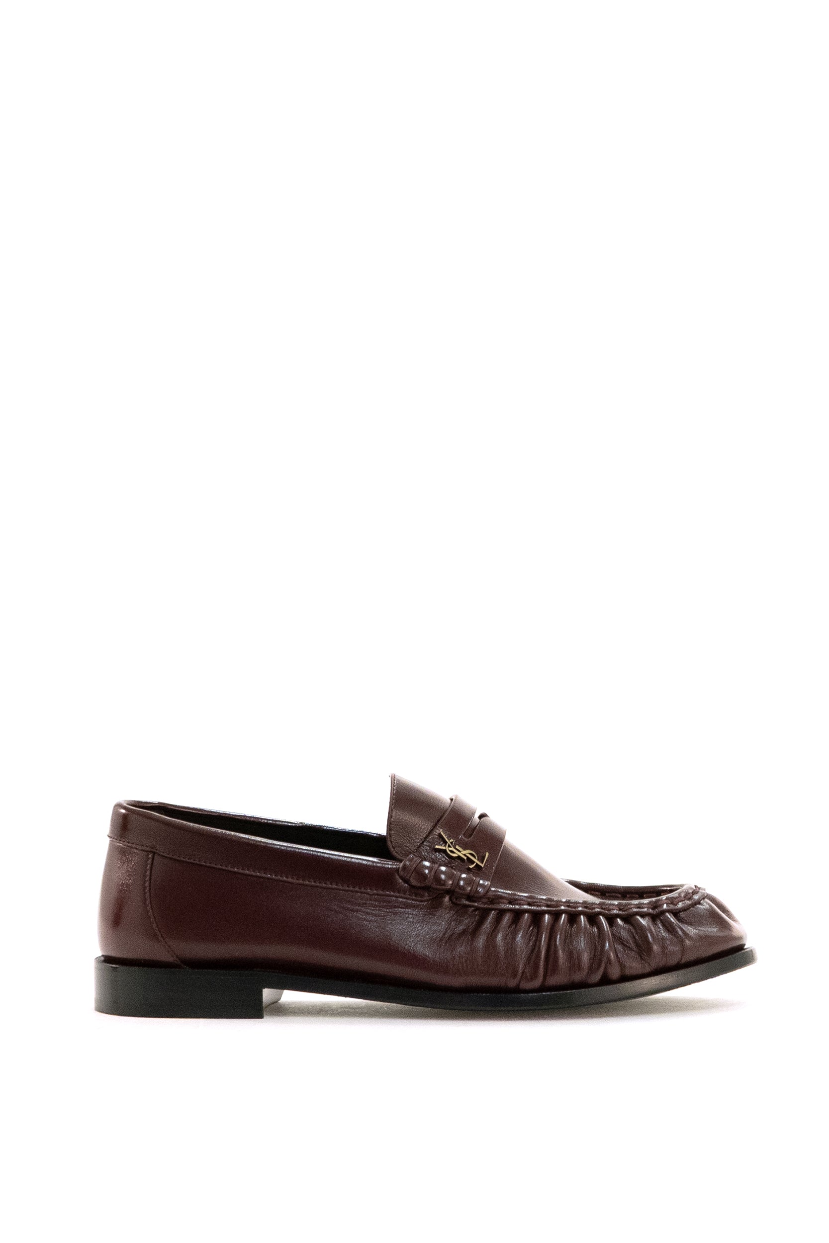 Mocassini Le Loafer in Pelle Liscia<BR/> A001MM AAFGB 6629 SAINT LAURENT 