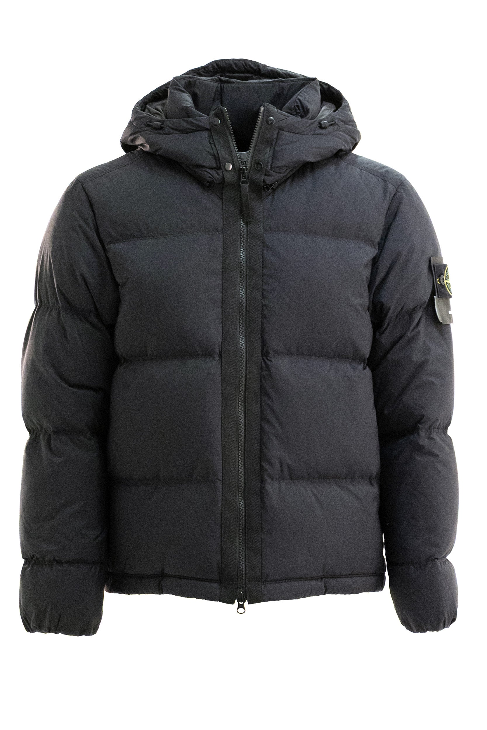 Piumino in nylon ripstop CORDURA® di colore nero<BR/> L2S154100013 S0483 V0029 STONE ISLAND 