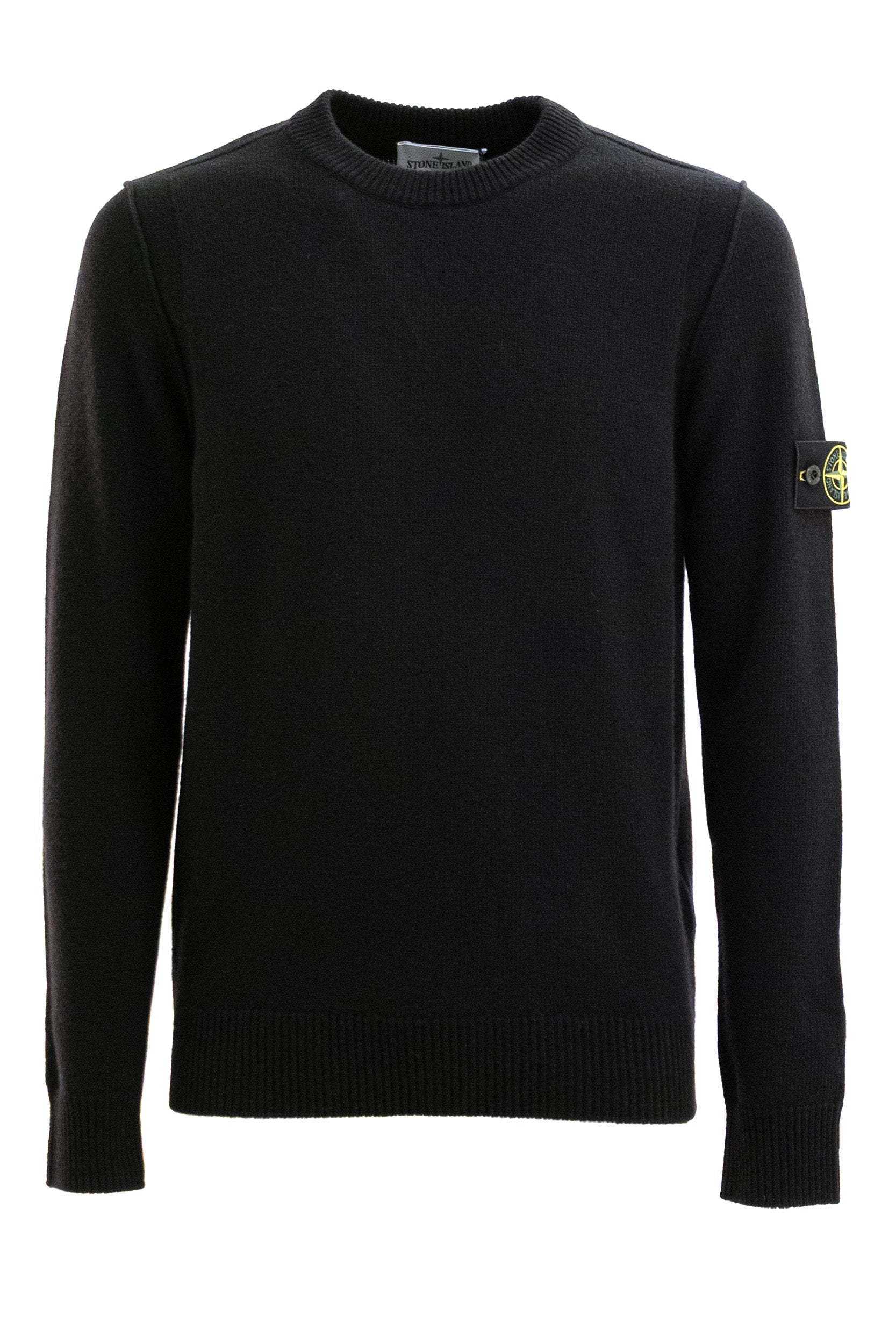 Maglione Girocollo in Lana<BR/> L2S155100072 S00A3 V0029 STONE ISLAND 