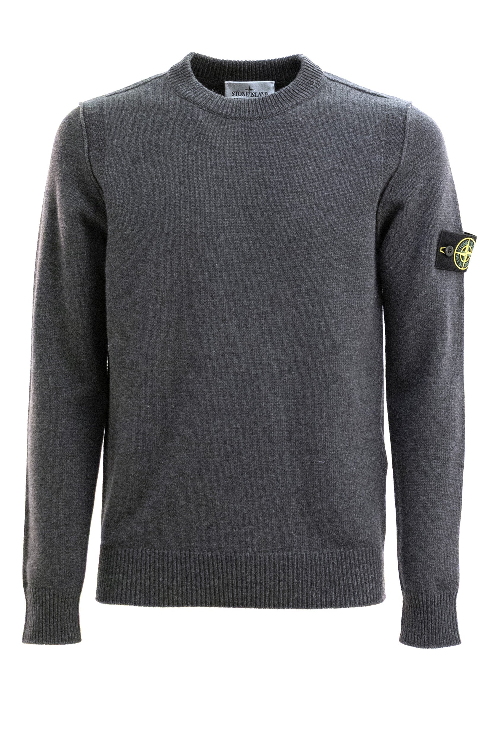 Maglione Girocollo in Lana<BR/> L2S155100072 S00A3 V0M62 STONE ISLAND 