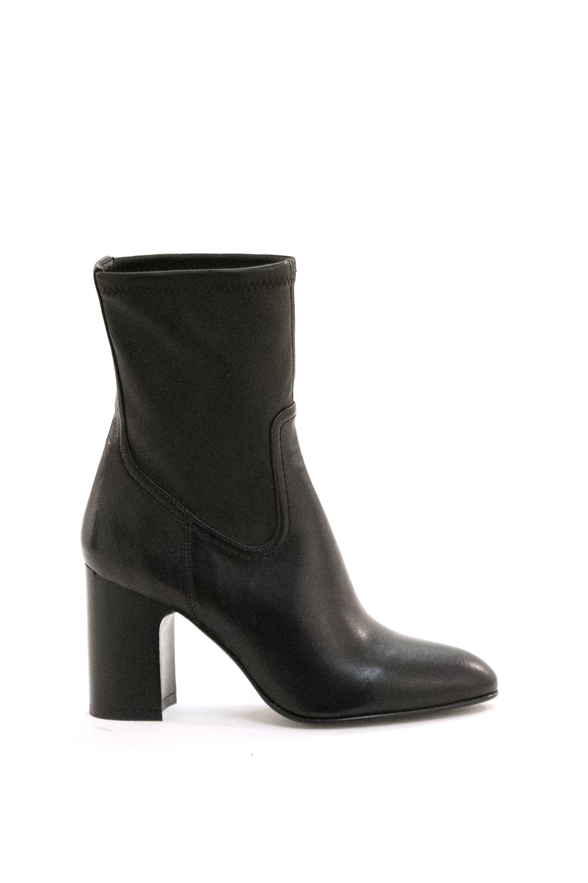STUART WEITZMAN Stivaletti Mulberry in pelle stretch di colore nero
