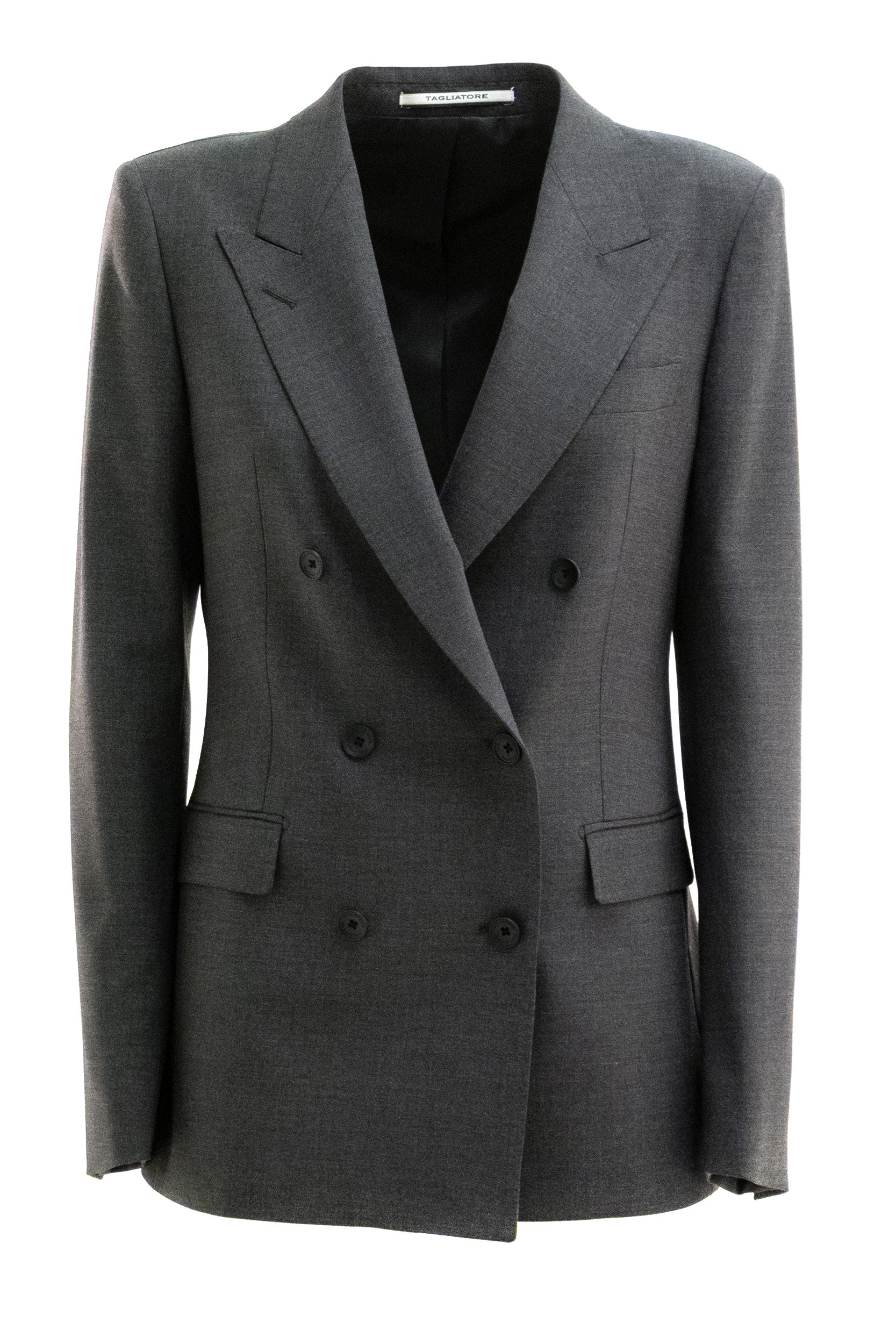 Abito in lana di colore grigio<BR/> T-PARIGI10BAD 190045U S1339 TAGLIATORE 