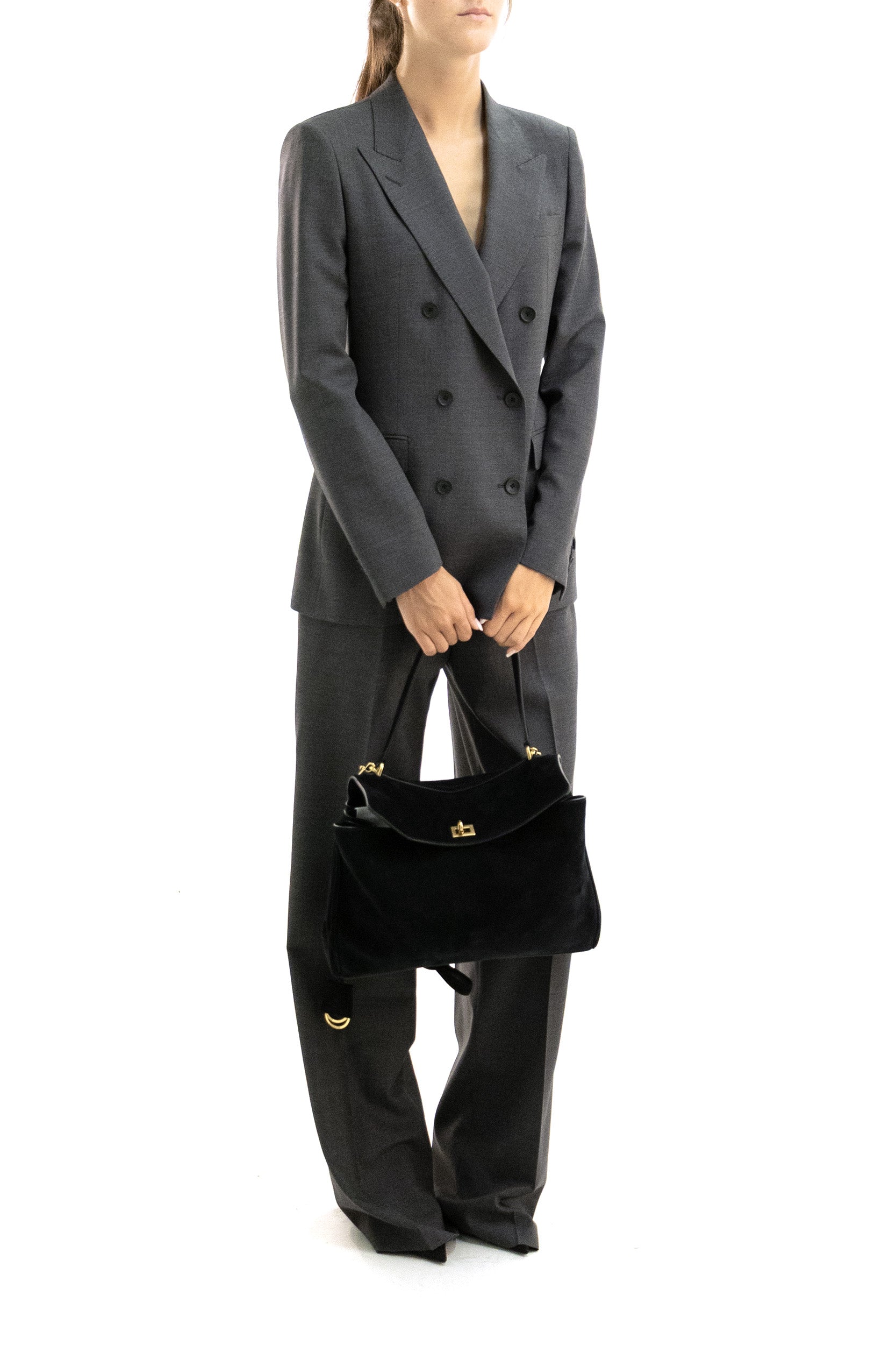 Abito in lana di colore grigio<BR/> T-PARIGI10BAD 190045U S1339 TAGLIATORE 