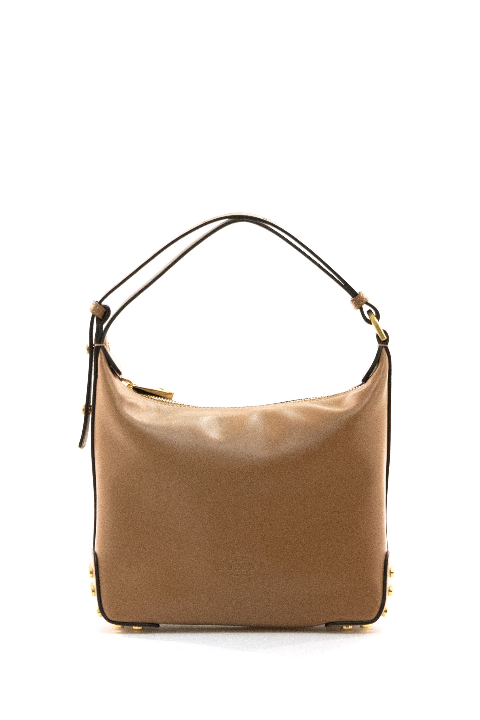 TOD'S Brown leather shoulder bag
