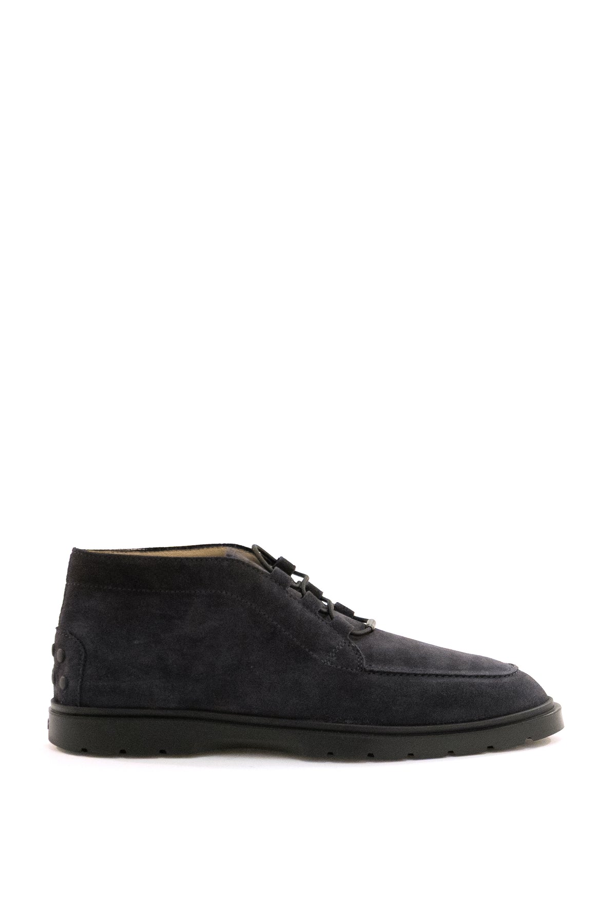 TOD'S Polacchini in suede di colore blu