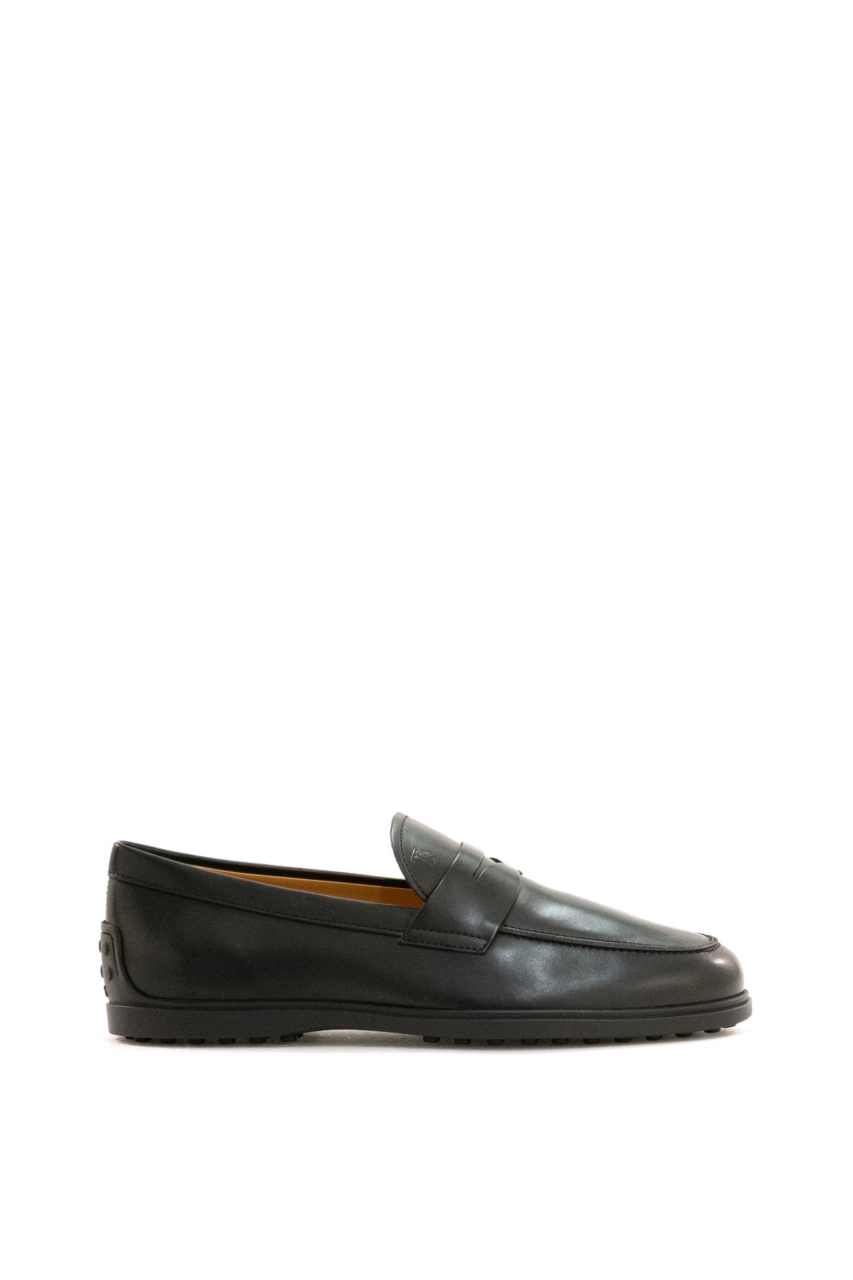 TOD'S Mocassini in pelle di colore nero