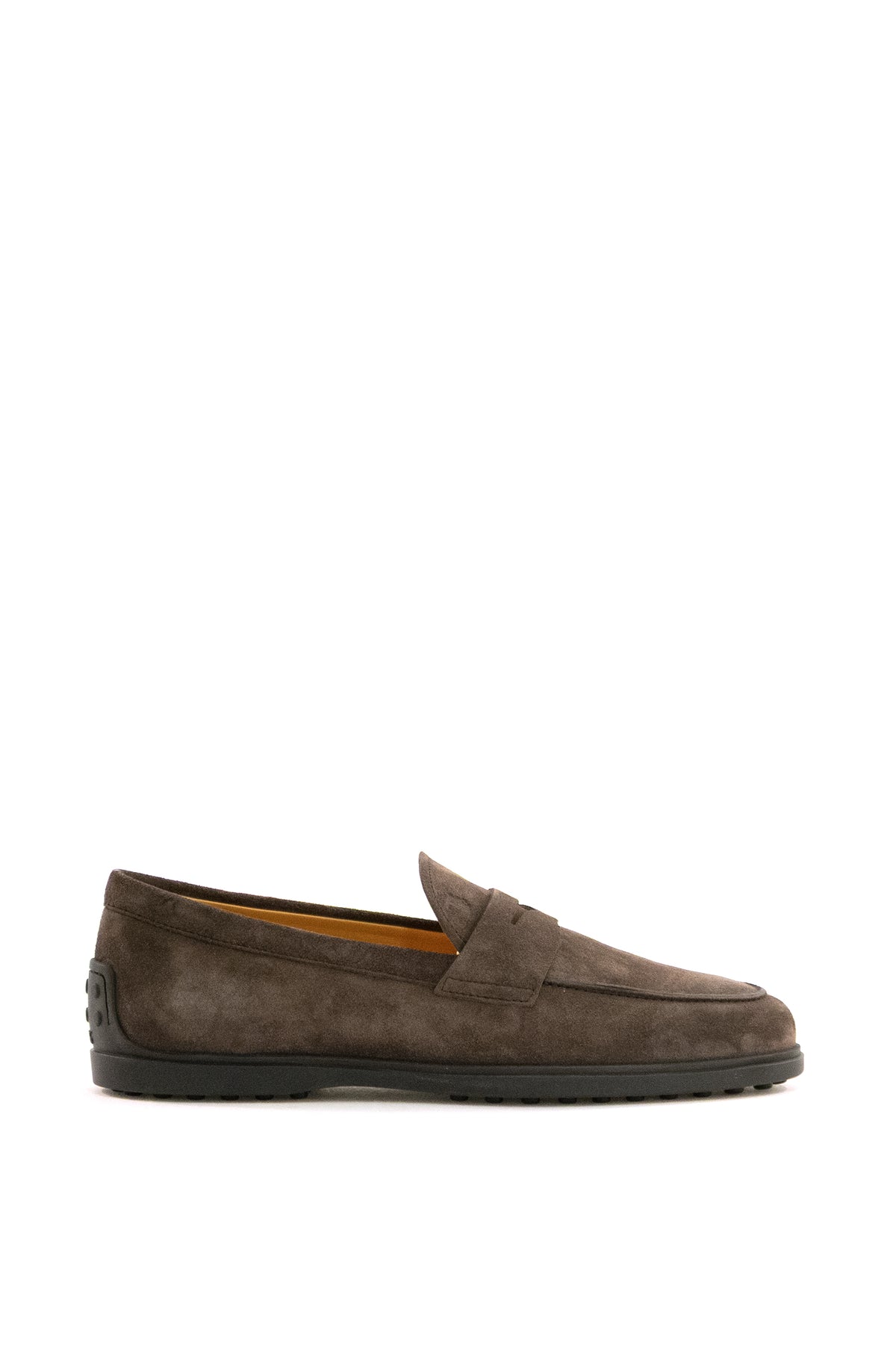 TOD'S Mocassini in suede di colore marrone