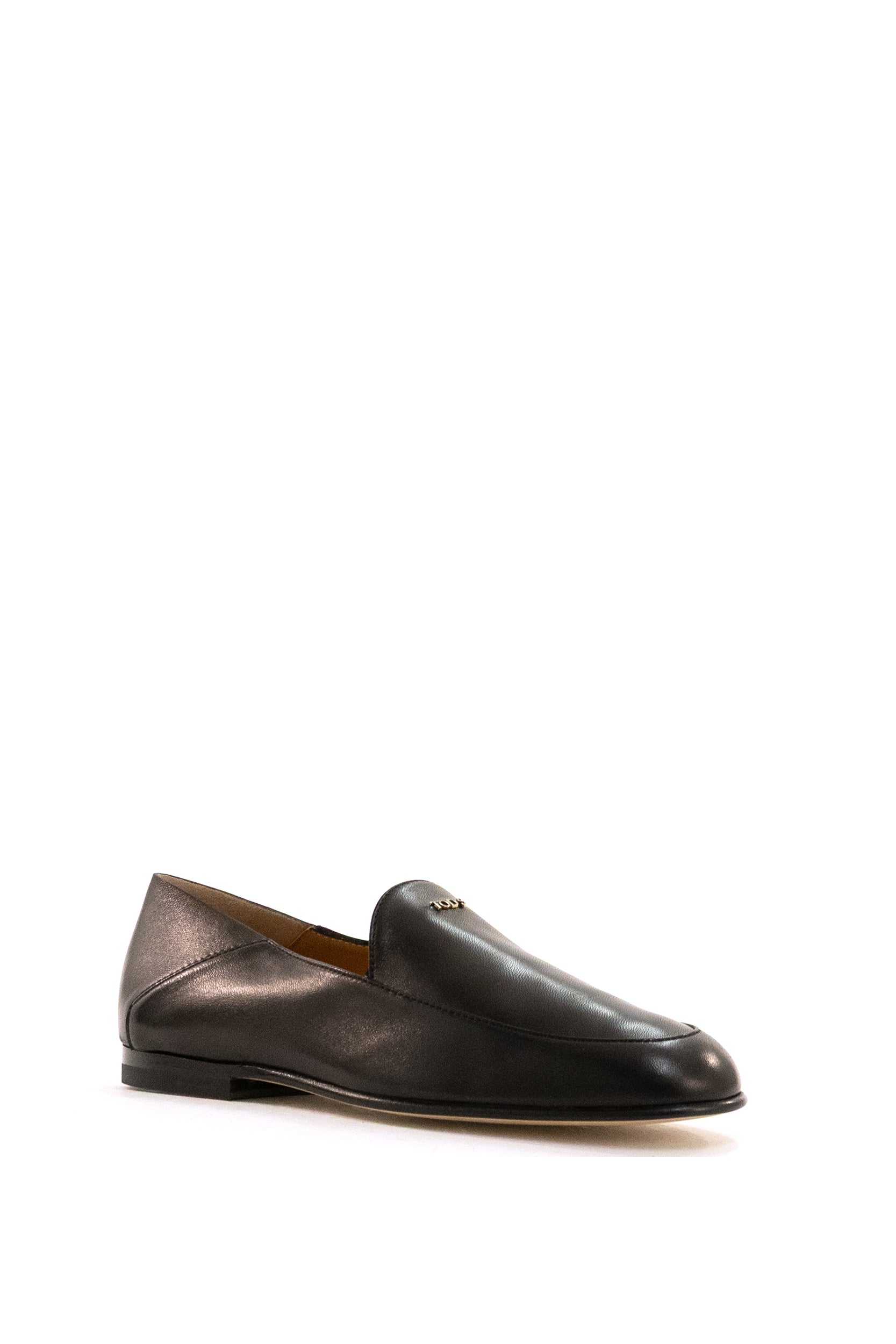 Mocassini in nappa d'agnello di colore nero<BR/> XXW25M0KM3091T B999 TOD'S 