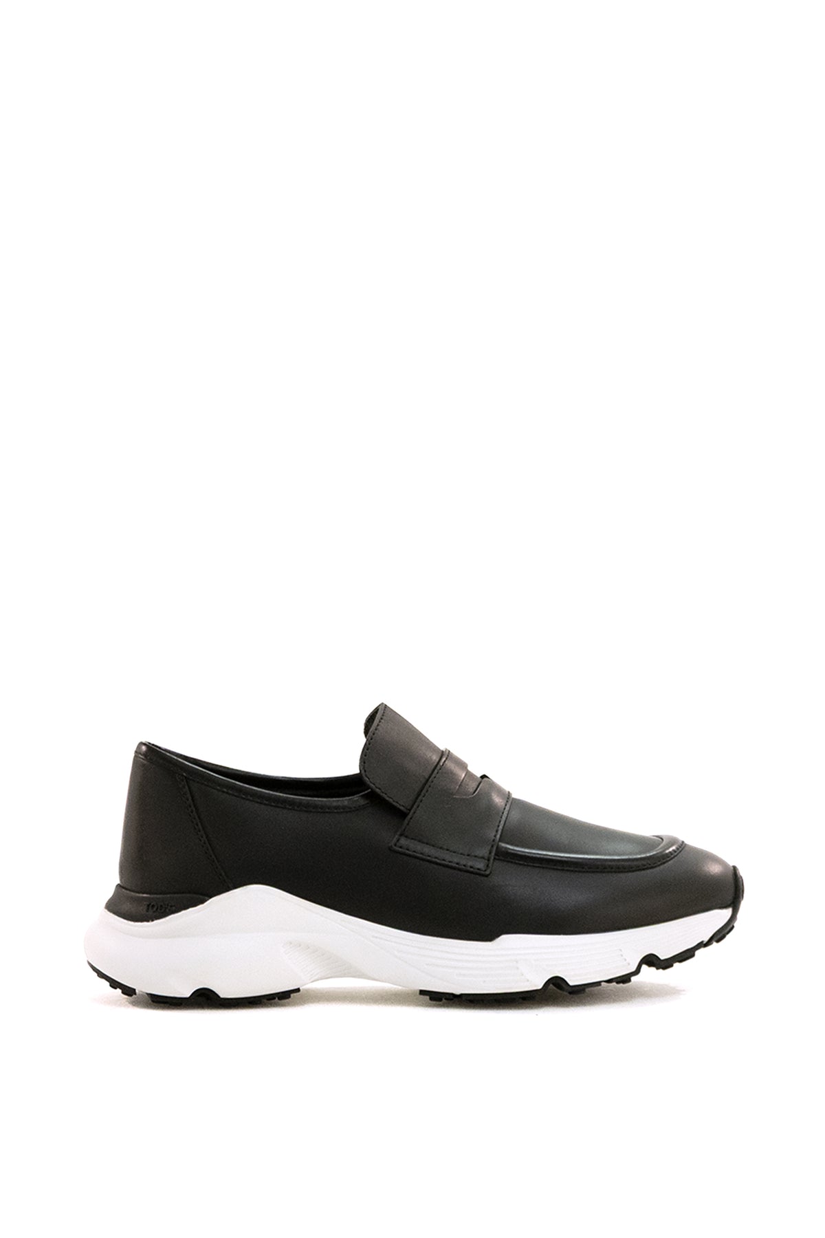 TOD'S Mocassini in pelle di colore nero