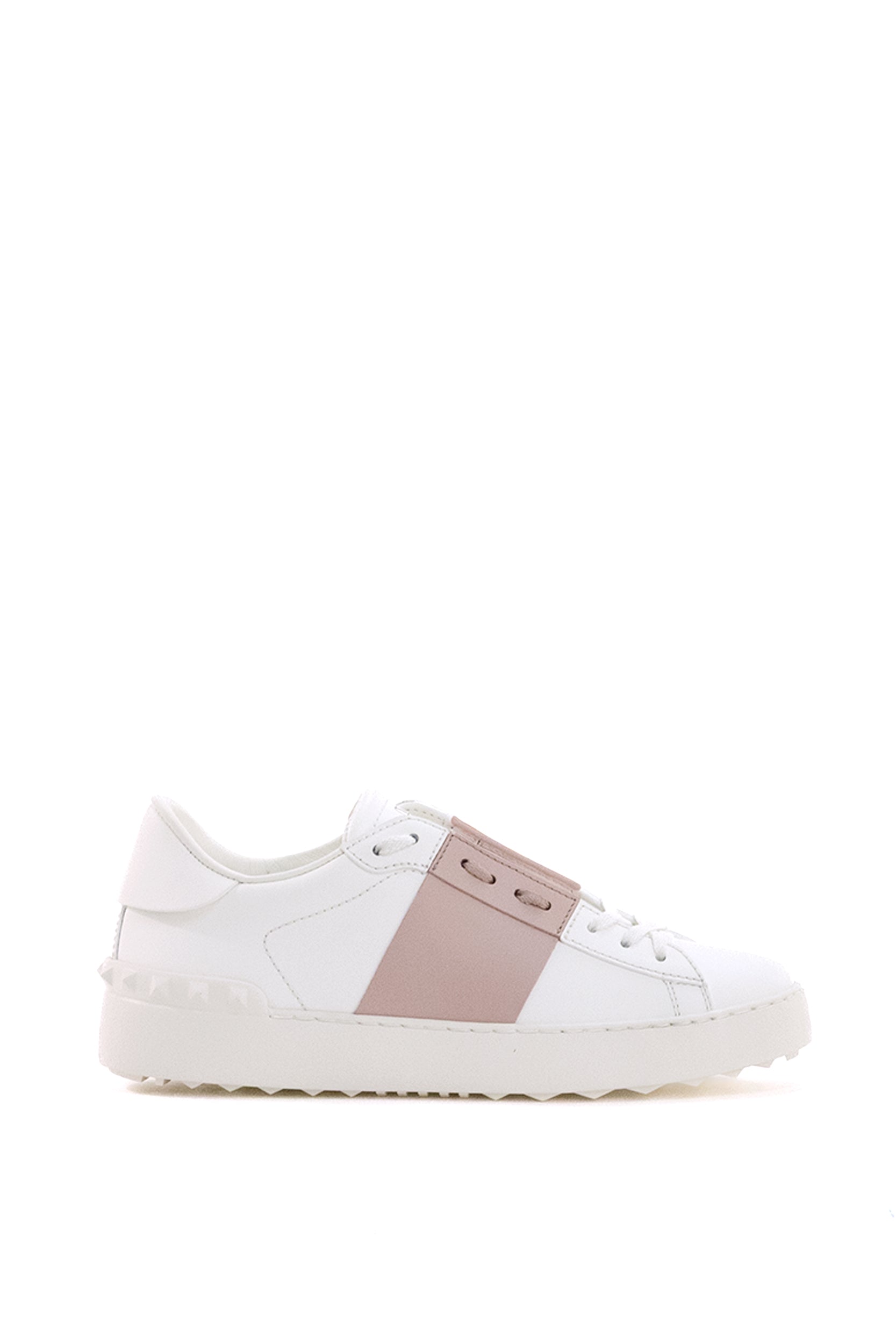 Sneakers Open in pelle di colore bianco<BR/> 9W2S0781BLU 834 VALENTINO GARAVANI 