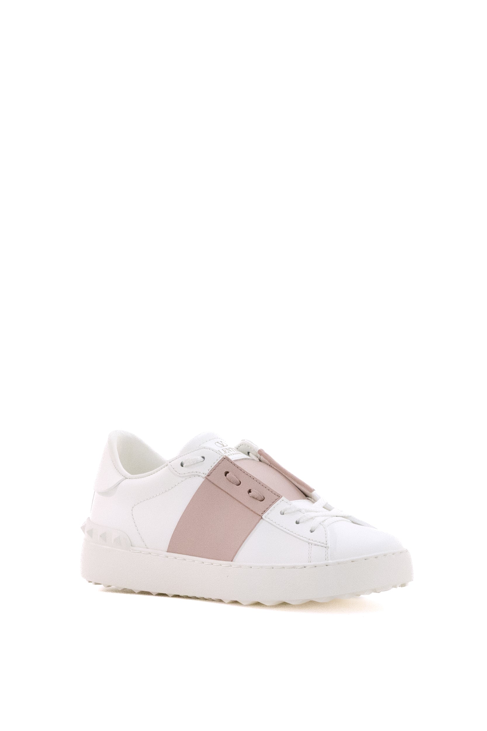 Sneakers Open in pelle di colore bianco<BR/> 9W2S0781BLU 834 VALENTINO GARAVANI 