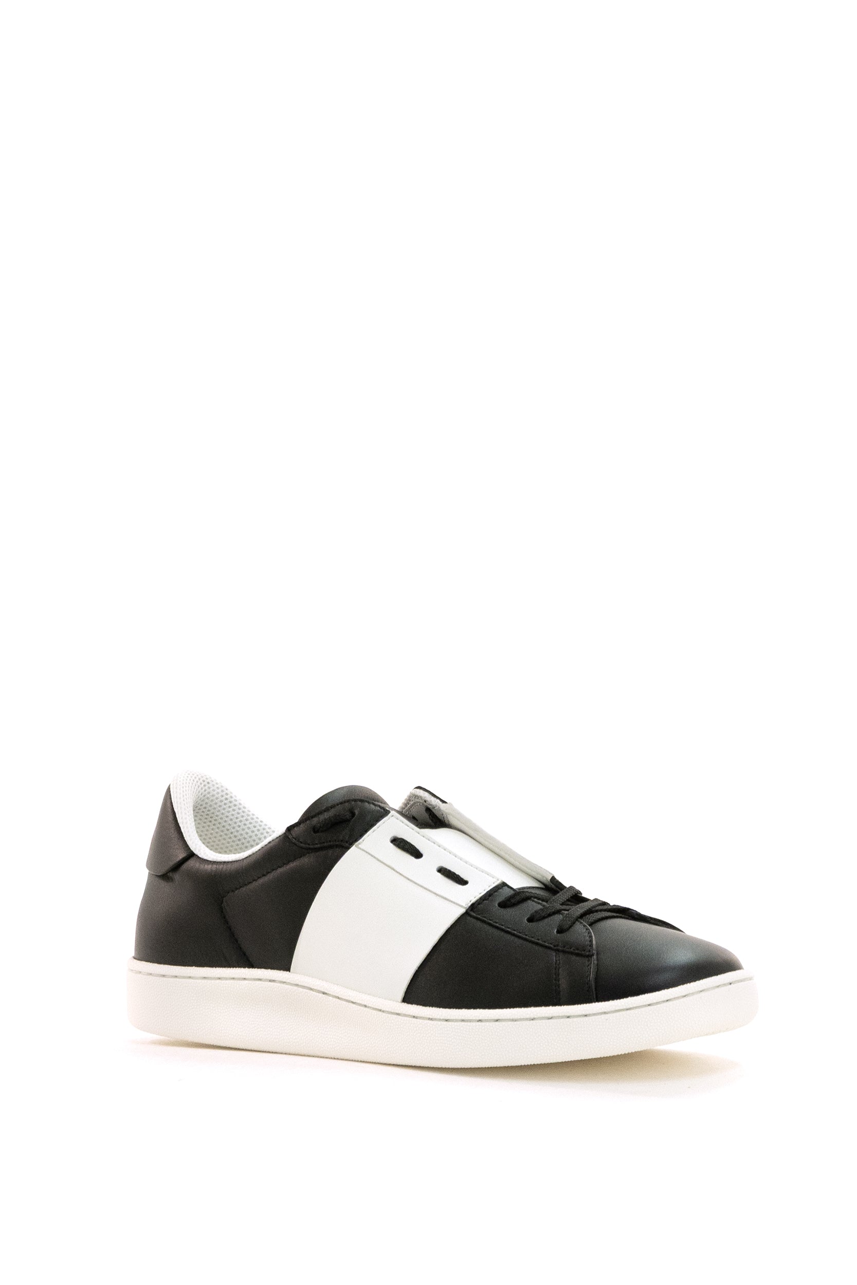 Sneakers Open Royco in pelle di colore bianco<BR/> 9Y2S0N84BYA 0NI VALENTINO GARAVANI 