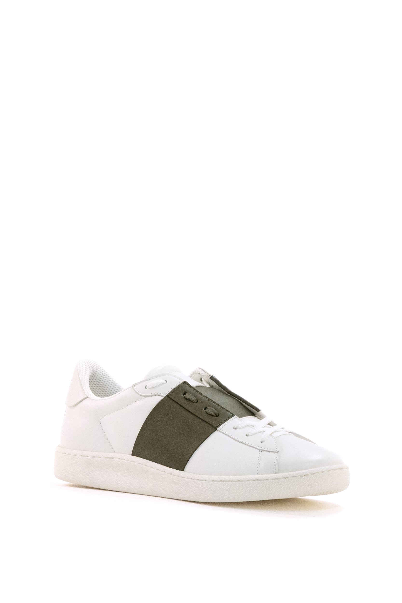 Sneakers Open Royco in nappa di colore bianco<BR/> 9Y2S0N84BYA 4N2 VALENTINO GARAVANI 