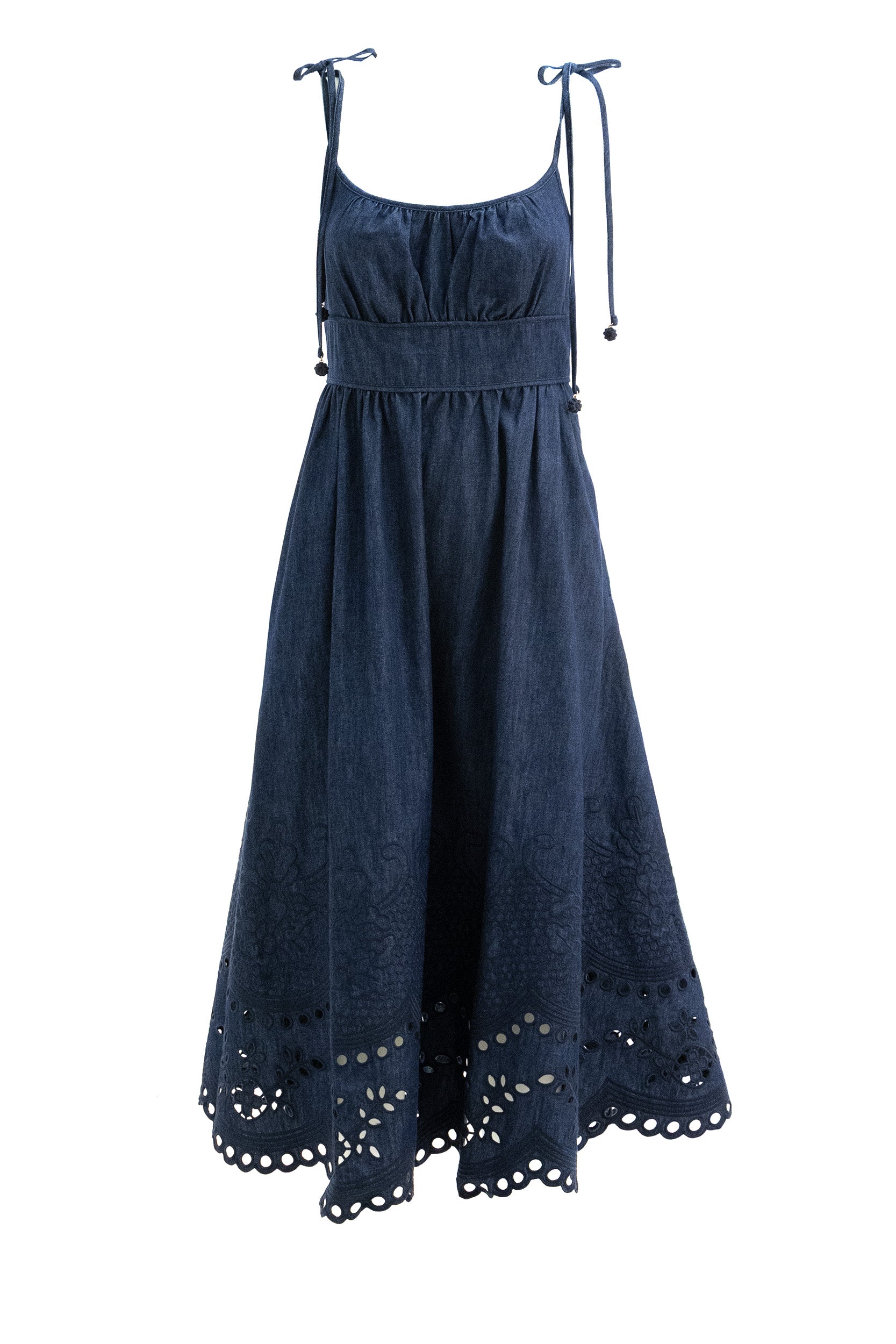 Abito in denim di colore blu<BR/> 8319DSS263 INK ZIMMERMANN 