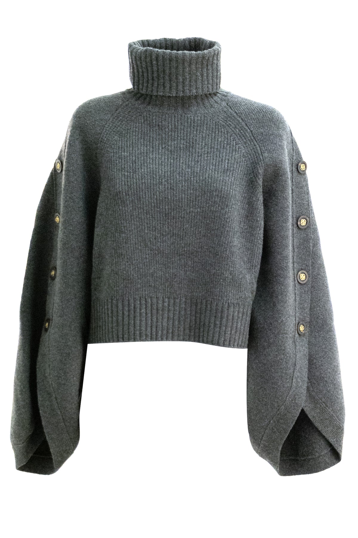 ZIMMERMANN Grey wool sweater