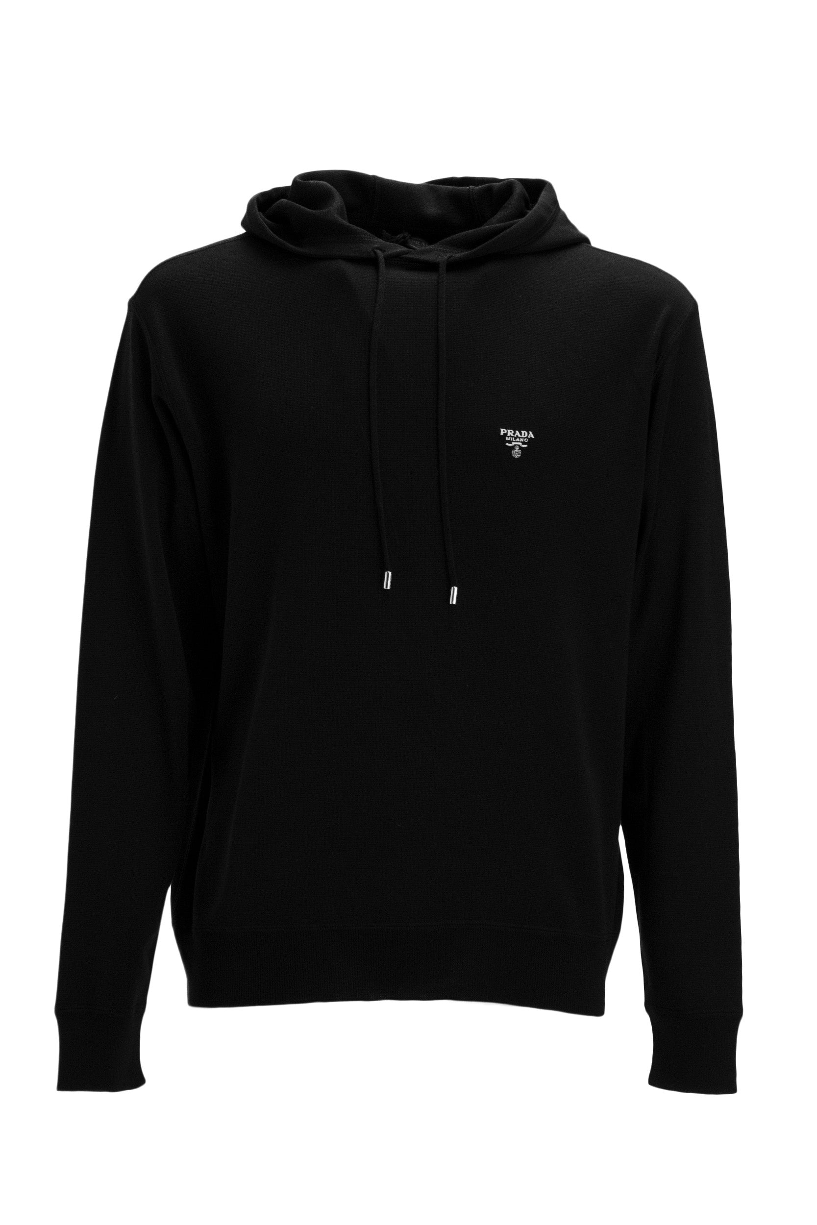 Felpa con cappuccio <BR/> UMB315 S 221 1ZRO F0002 PRADA 
