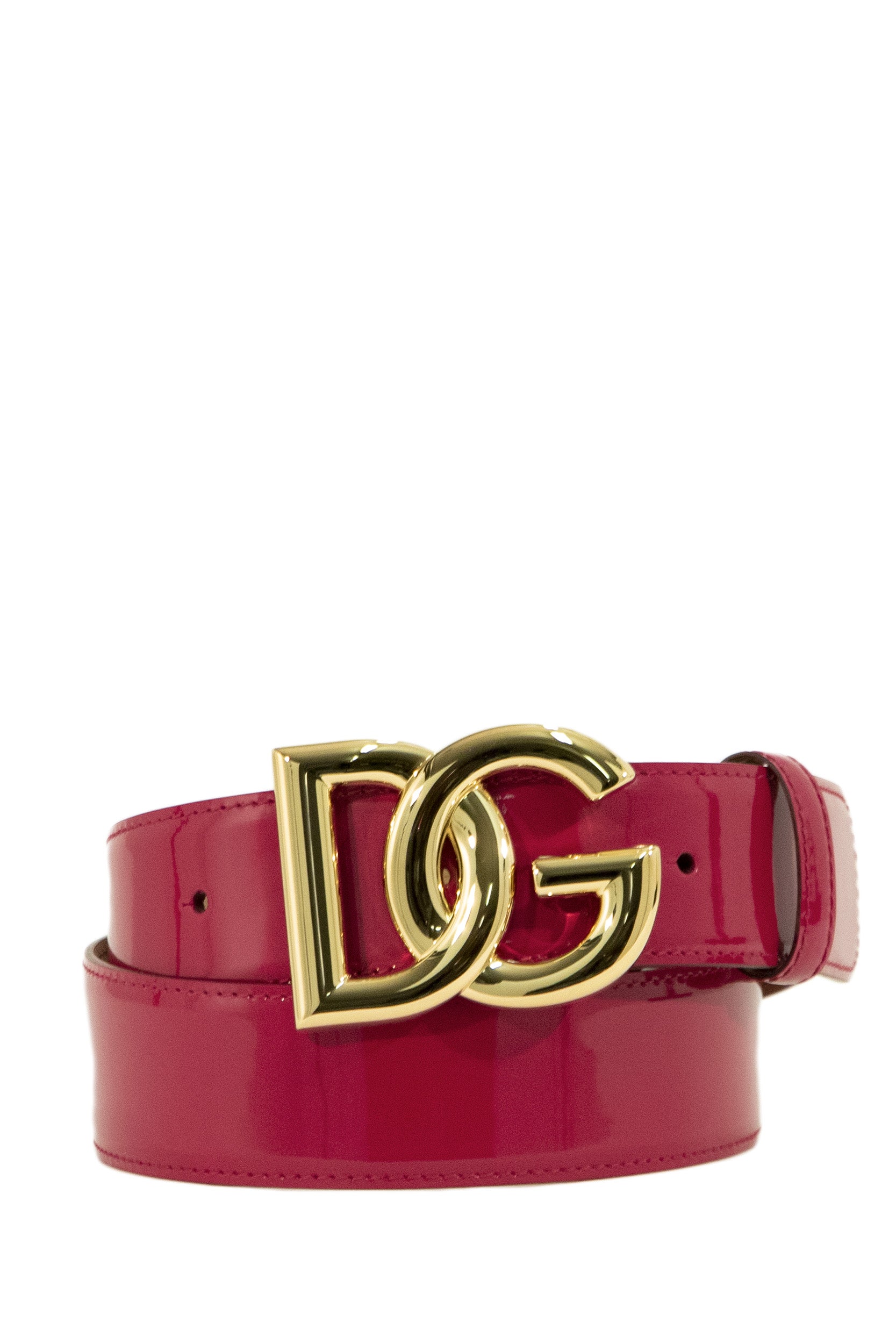 Cintura in Vernice<BR/> BE1446 A1037 8I484 DOLCE & GABBANA 