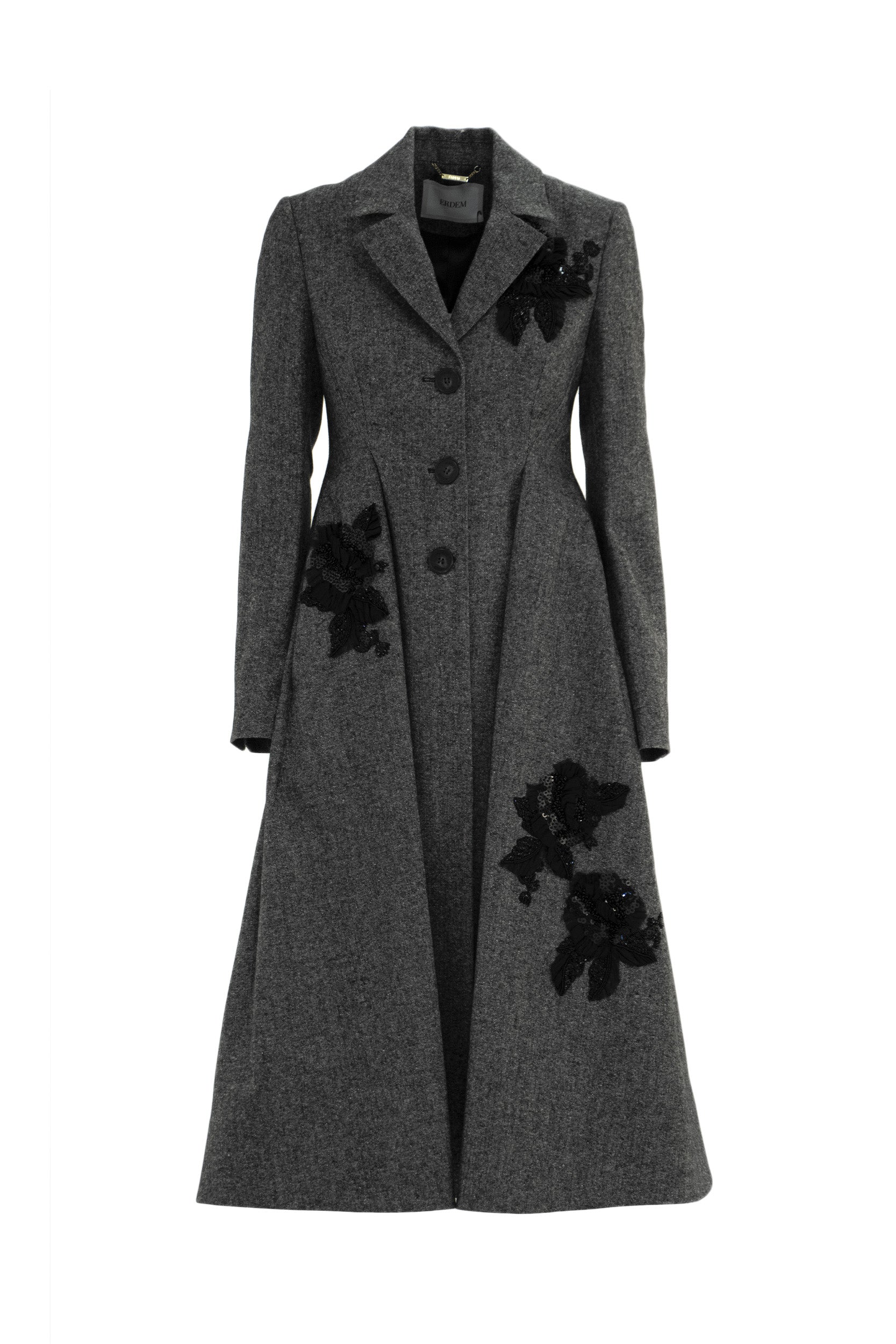 Cappotto <BR/> 7577BBT BLACK ERDEM 