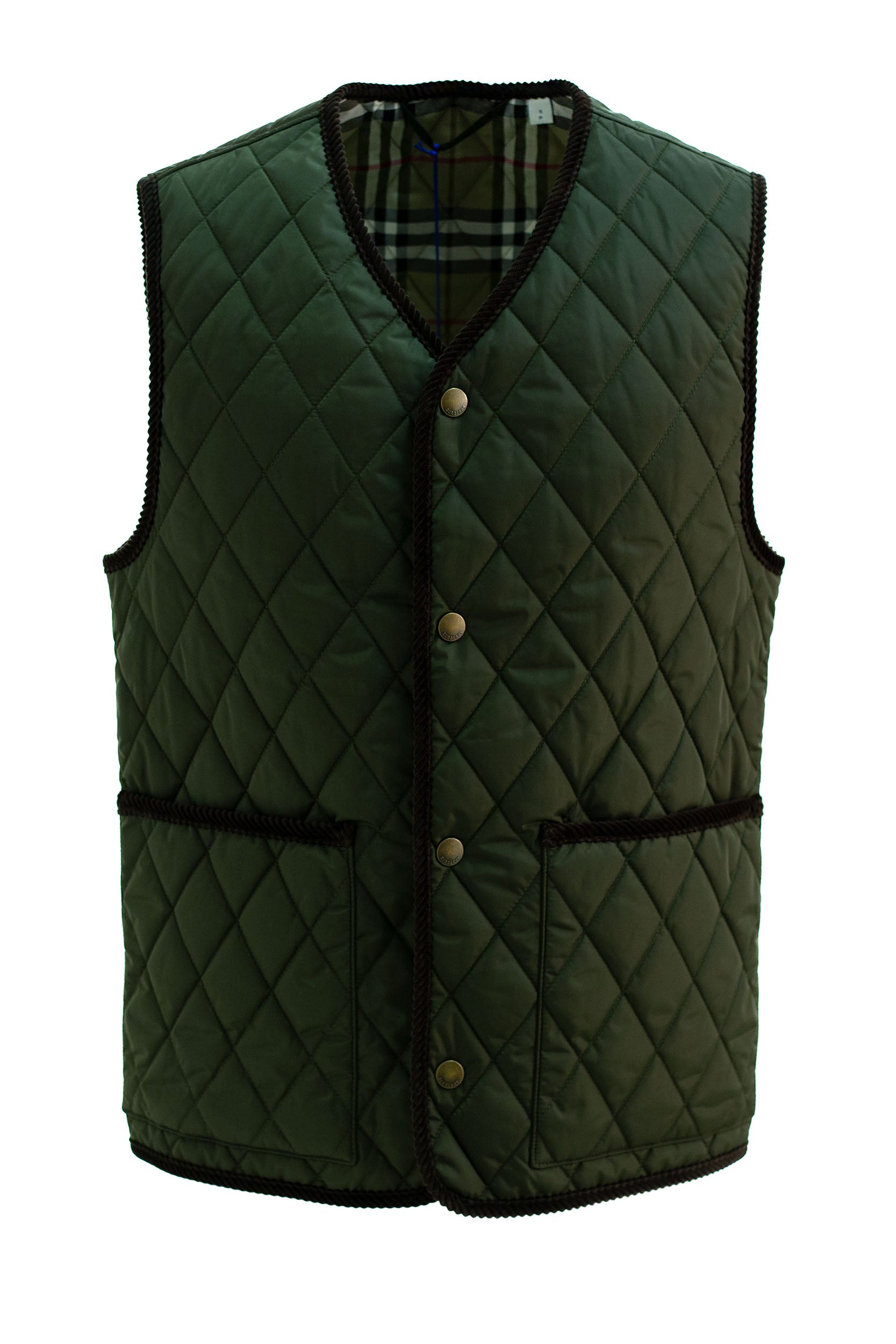 Gilet <BR/> 8100839 SHALE BURBERRY 