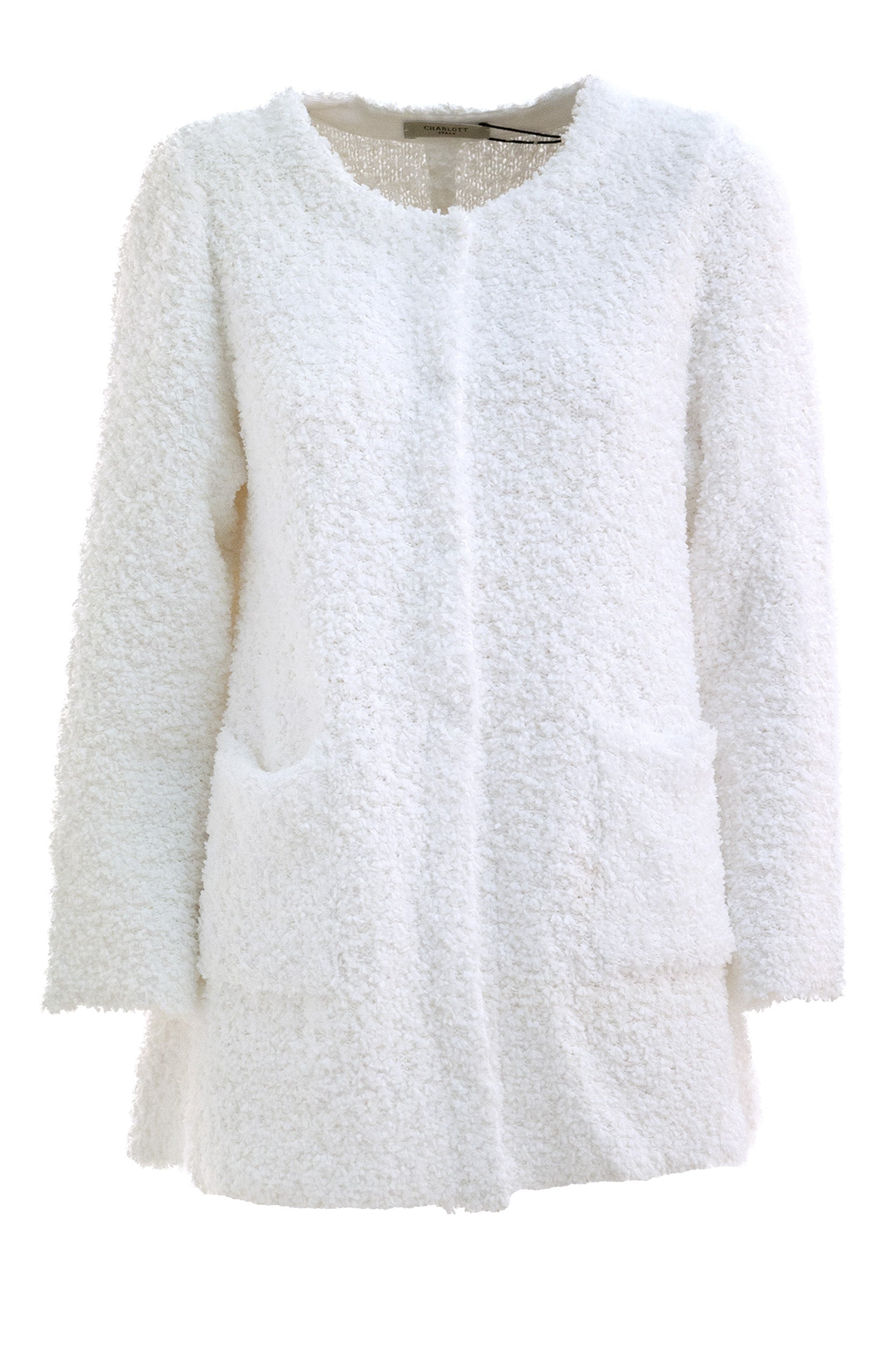 Cardigan<BR/> 7897/00 BIANCO CHARLOTT 