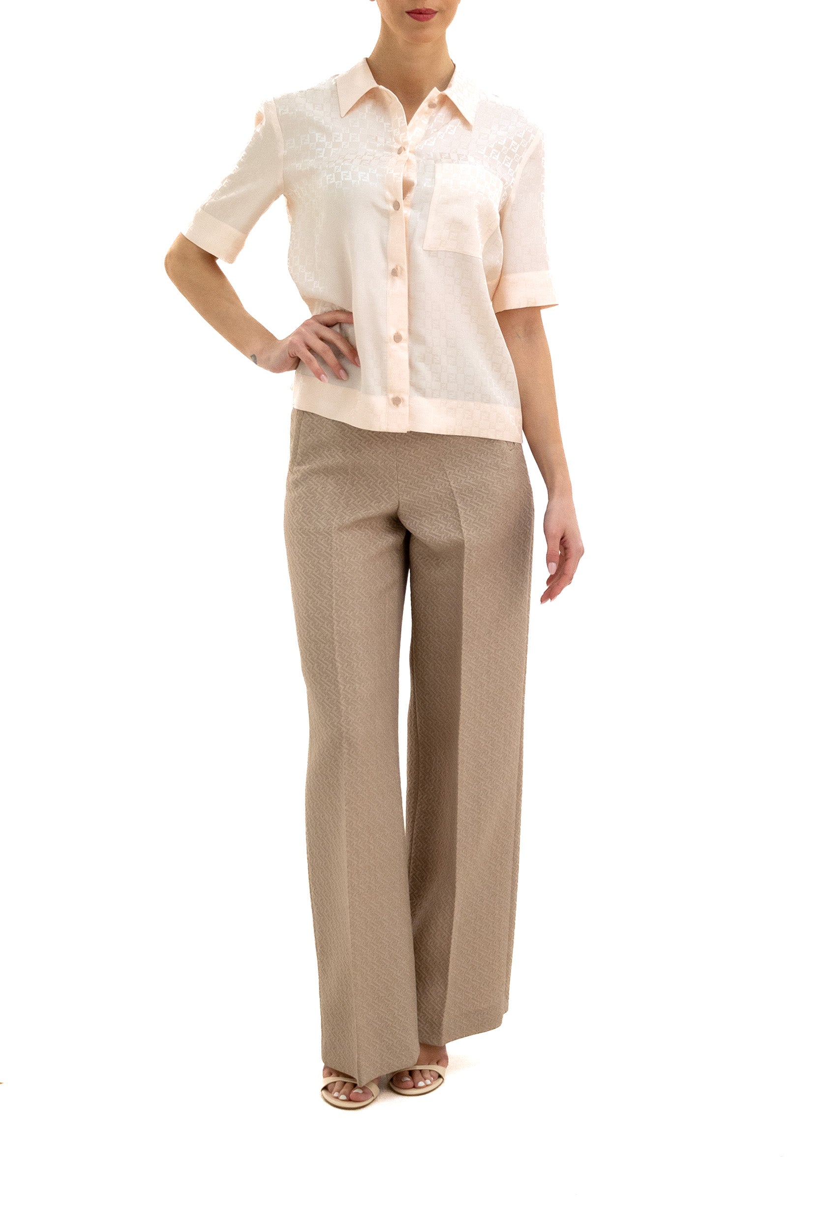 Pantaloni<BR/> FR6629 AQ3R F1SA0 FENDI 