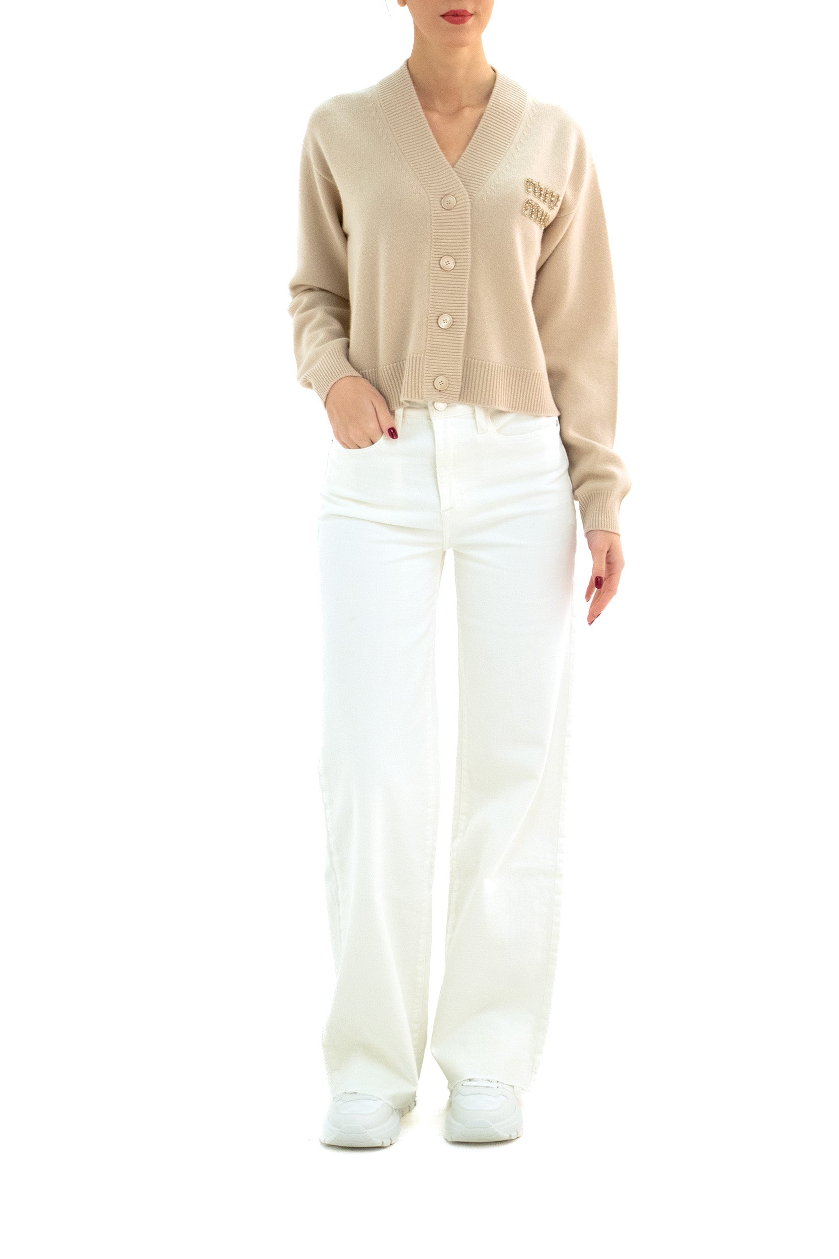 Cardigan<BR/> MMF702 S 231 1583 F0627 MIU MIU 