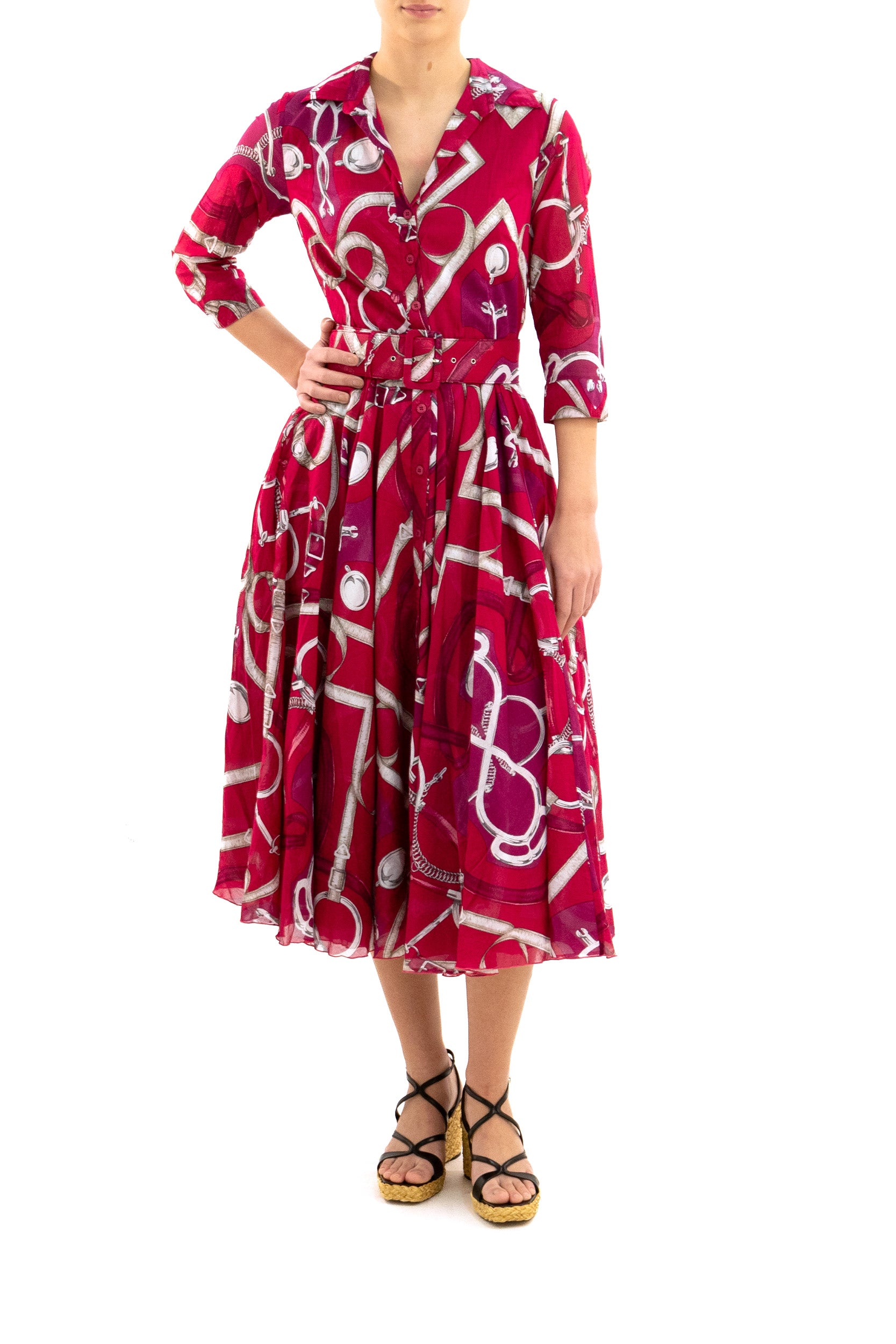 Abito<BR/> ASTER DRESS/HORSE PINK S-SUNG 