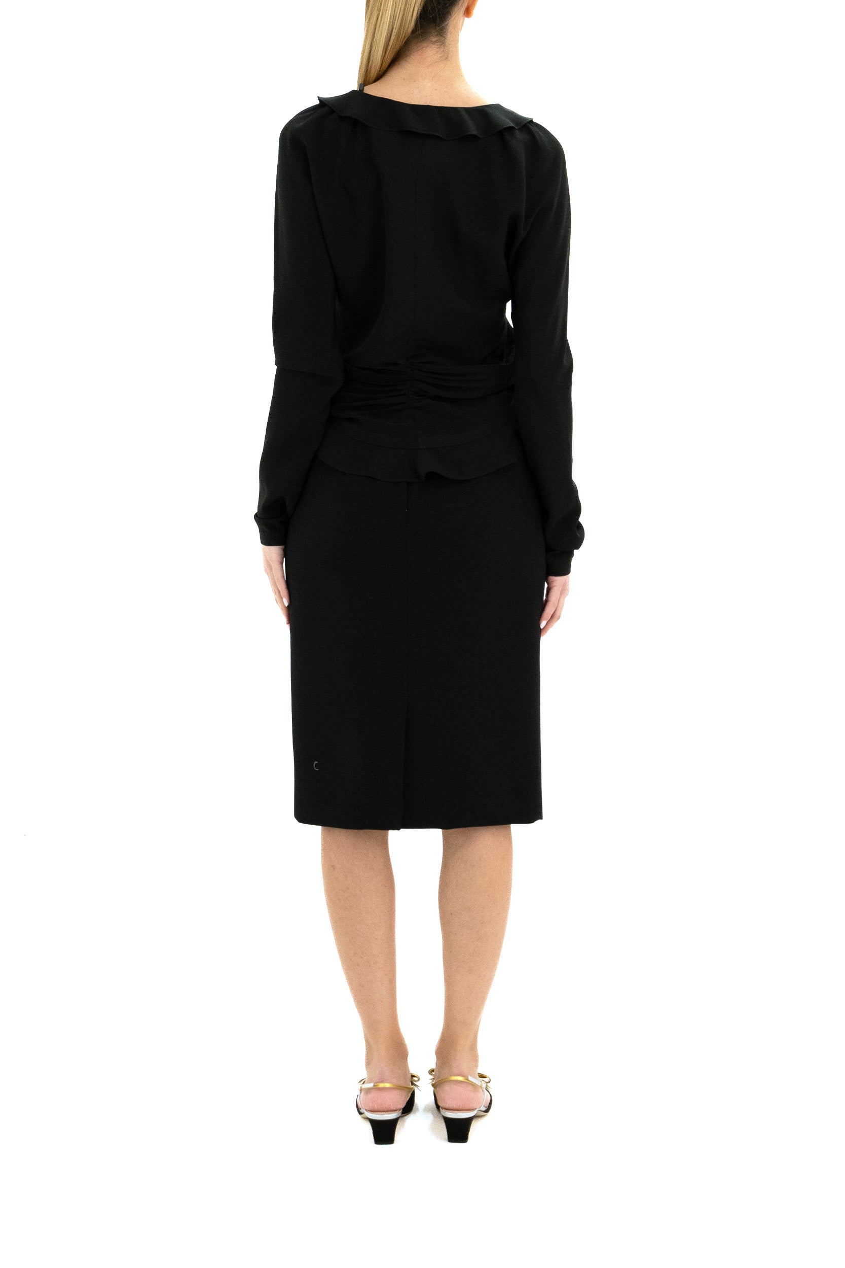 Blusa<BR/> 820520 Y100W 1000 SAINT LAURENT 