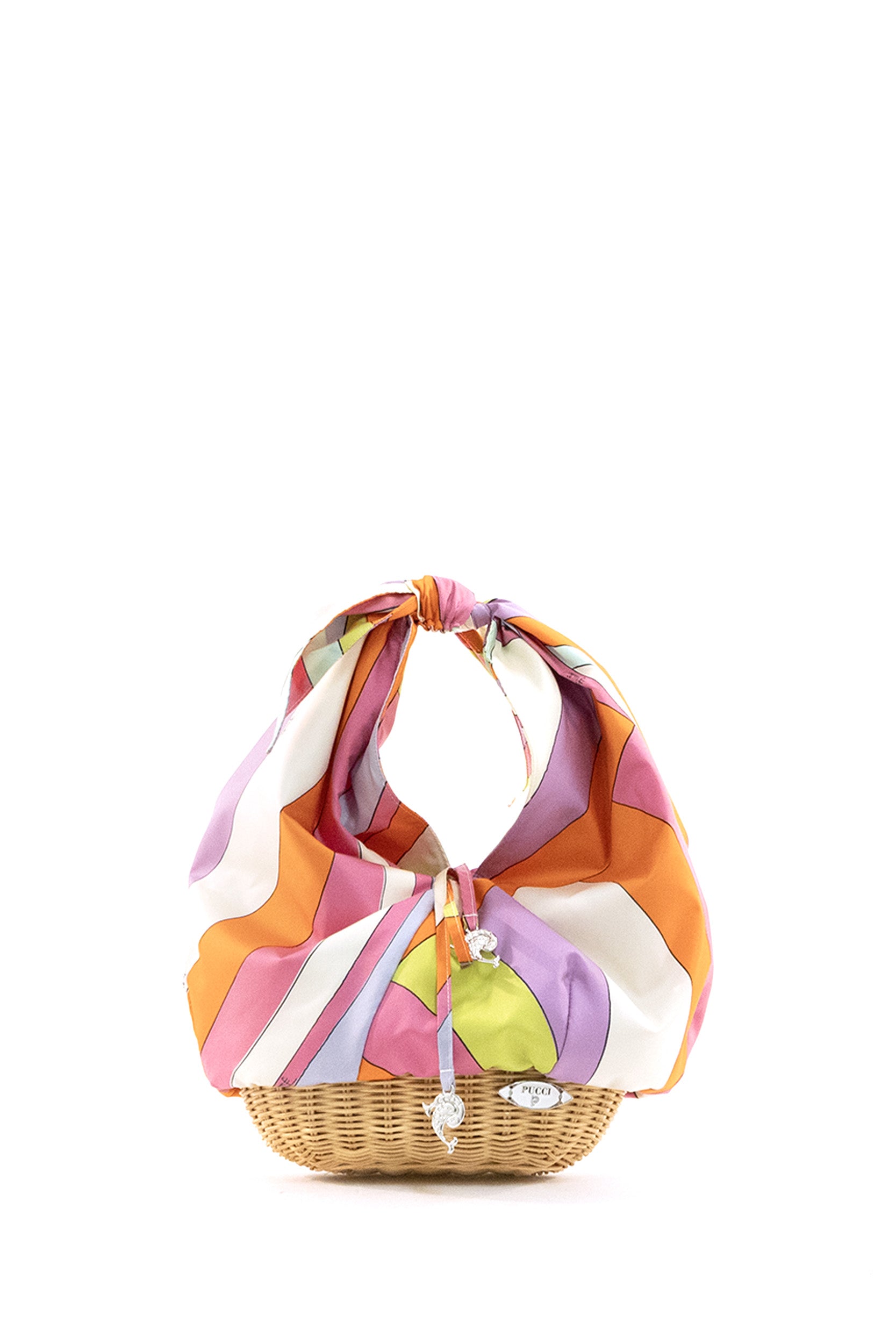 Borsa Pucci Picnic in seta con stampa multicolore<BR/> 6HBC30 6H751 011 EMILIO PUCCI 