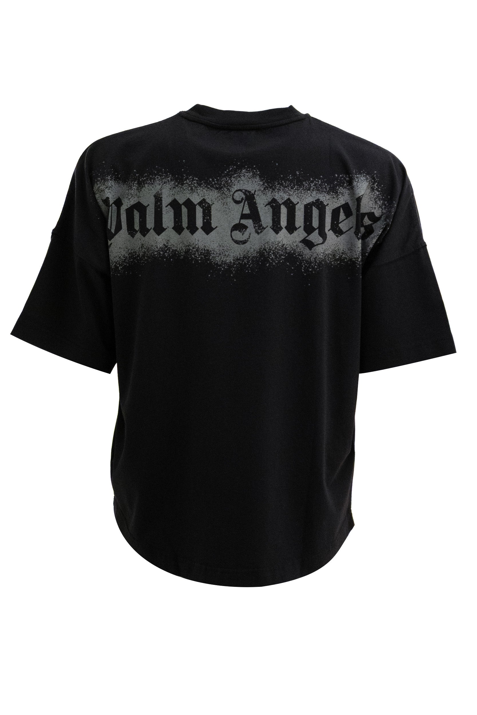 T-shirt Spray Bear in Cotone<BR/> PMAA10BS26JER002 1007 PALM ANGELS 