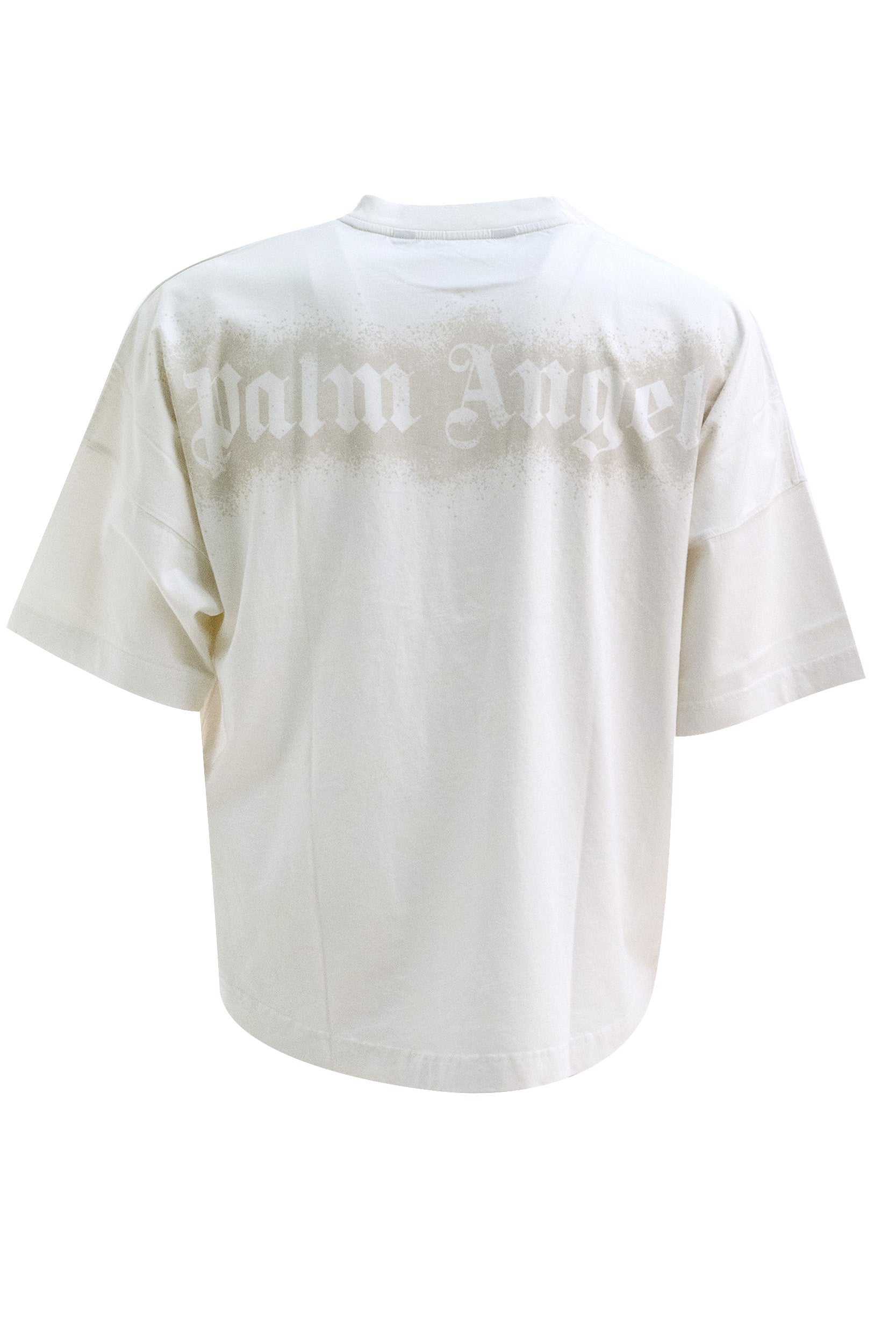 T-shirt Spray Bear in Cotone<BR/> PMAA10BS26JER002 0305 PALM ANGELS 