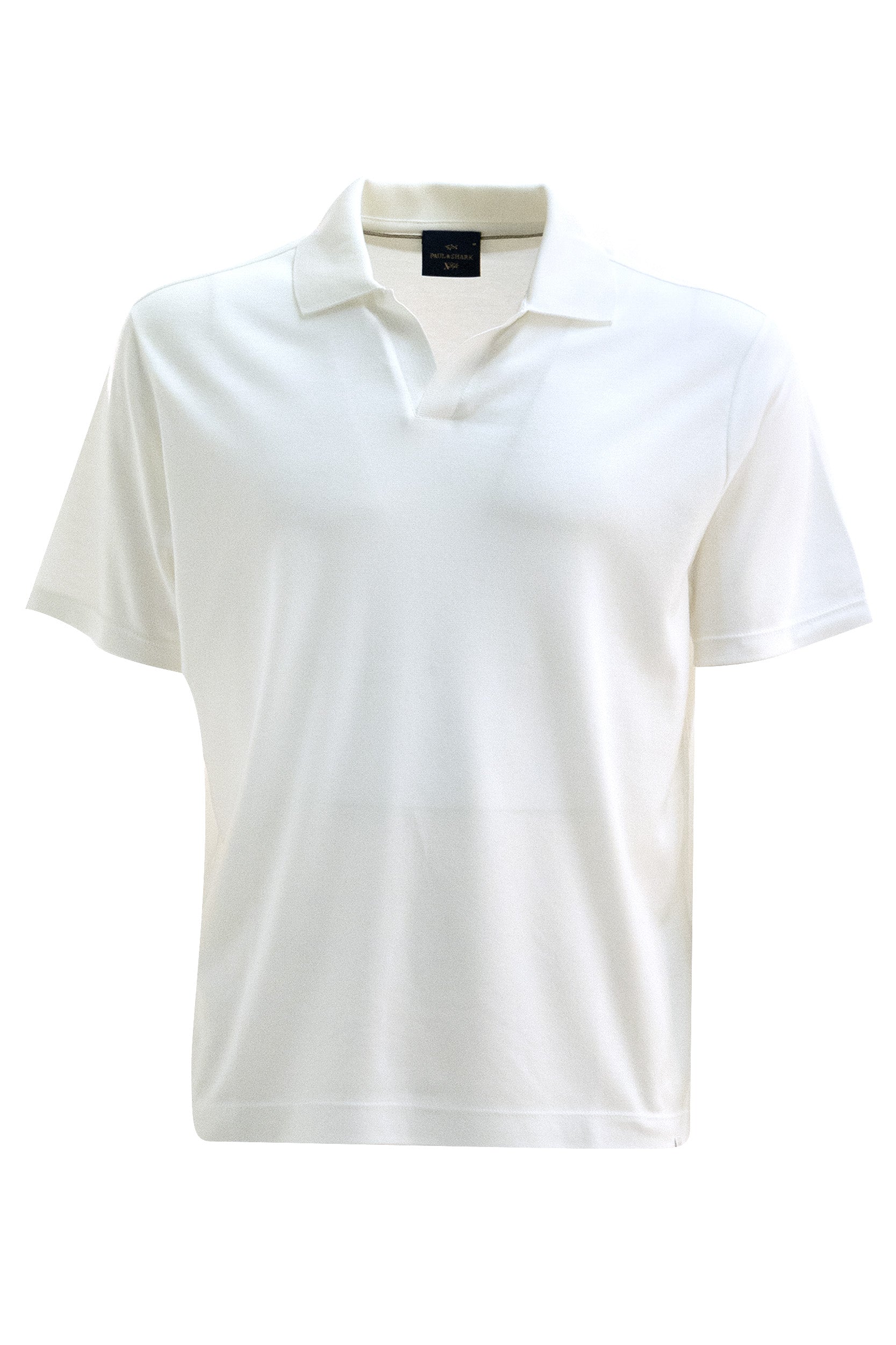 Polo Open Collar X-Soft in Cotone Interlock<BR/> 26411254 108 PAUL & SHARK 