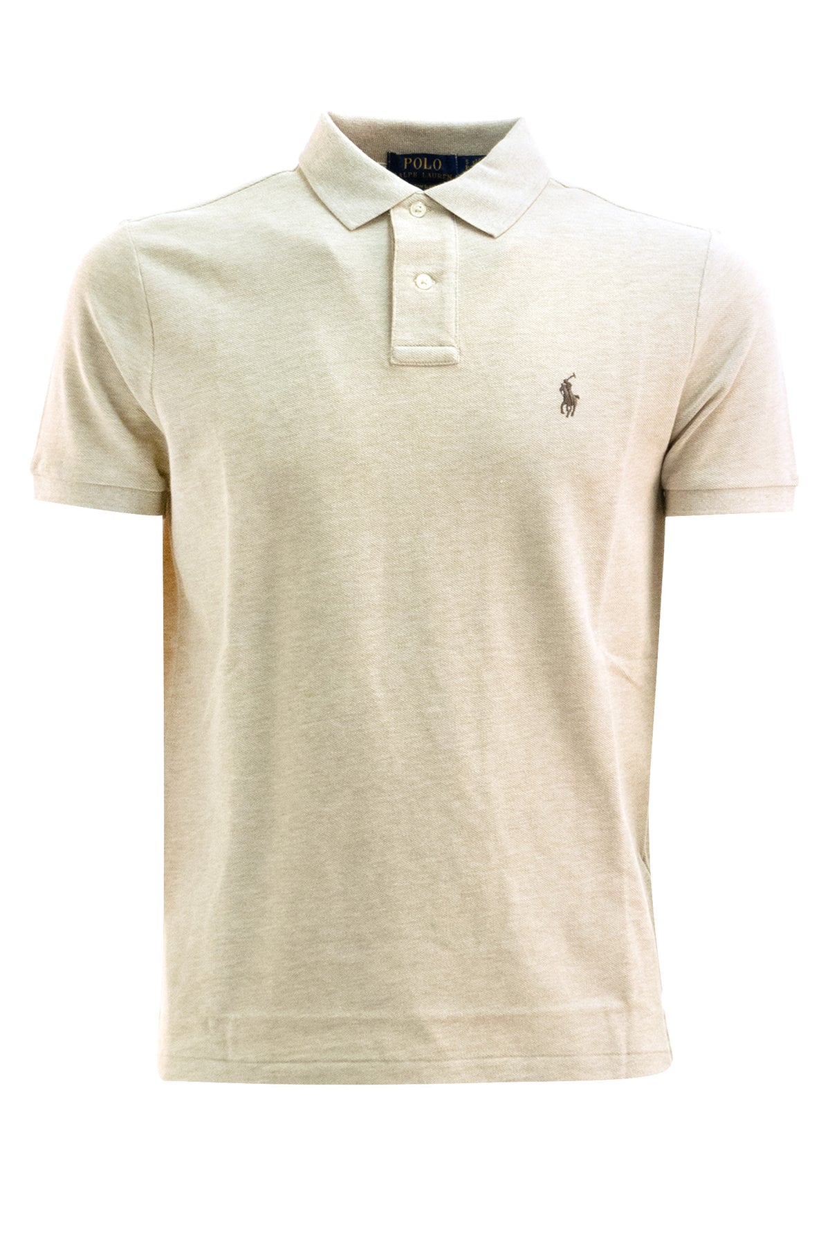POLO RALPH LAUREN Cotton Piqué Polo Shirt, Cream