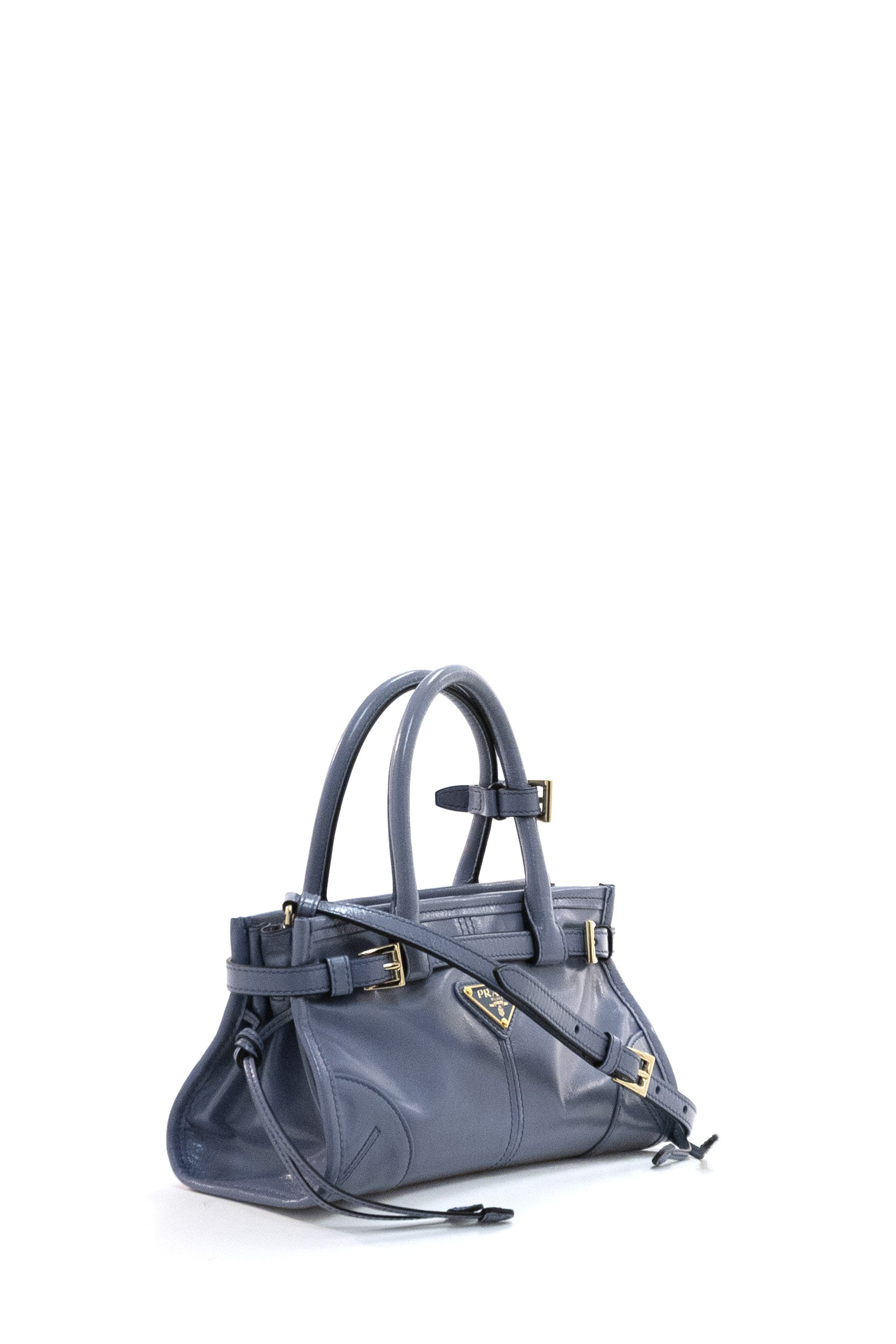 Borsa Prada Bonnie Mini in Pelle<BR/> 1BA486 2CYR F05GU PRADA 