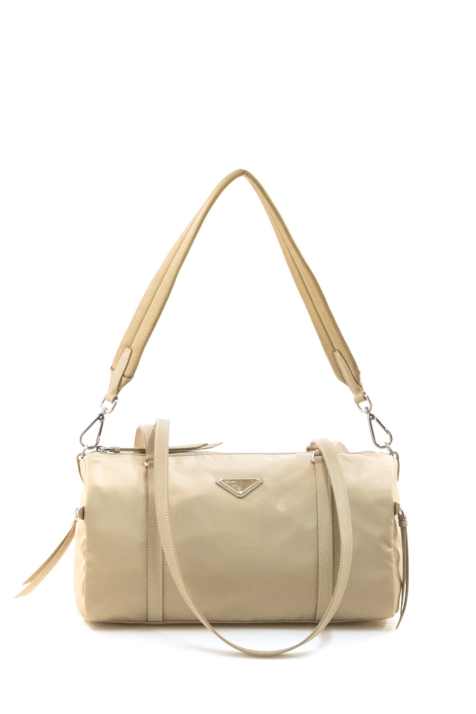 Bauletto Large in Re-Nylon e Saffiano<BR/> 1BB154 V MOM R064 F0Y8C PRADA 