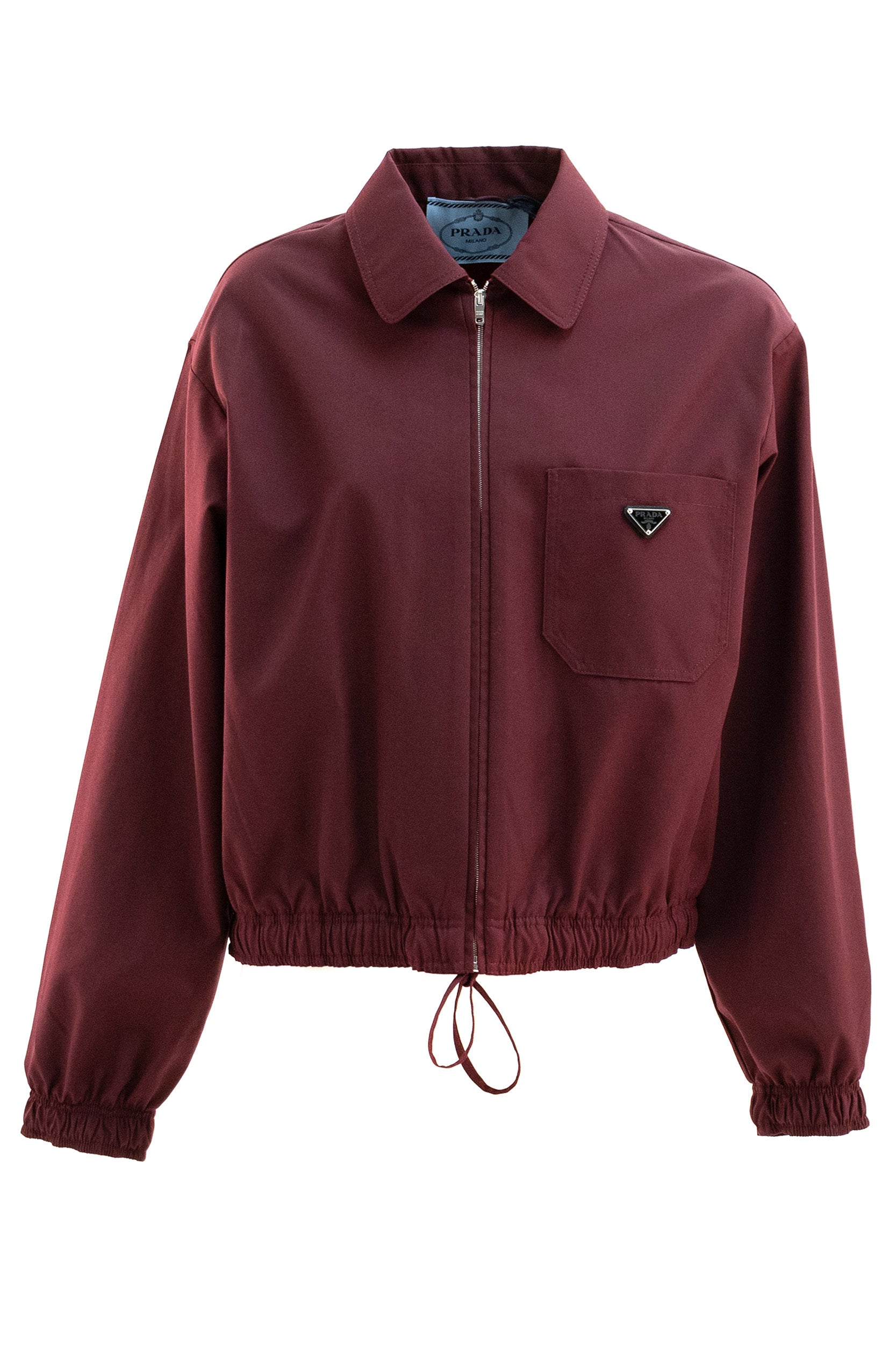 Giubbotto in cotone di colore bordeauax<BR/> P8044 S OOO 187P F0403 PRADA 