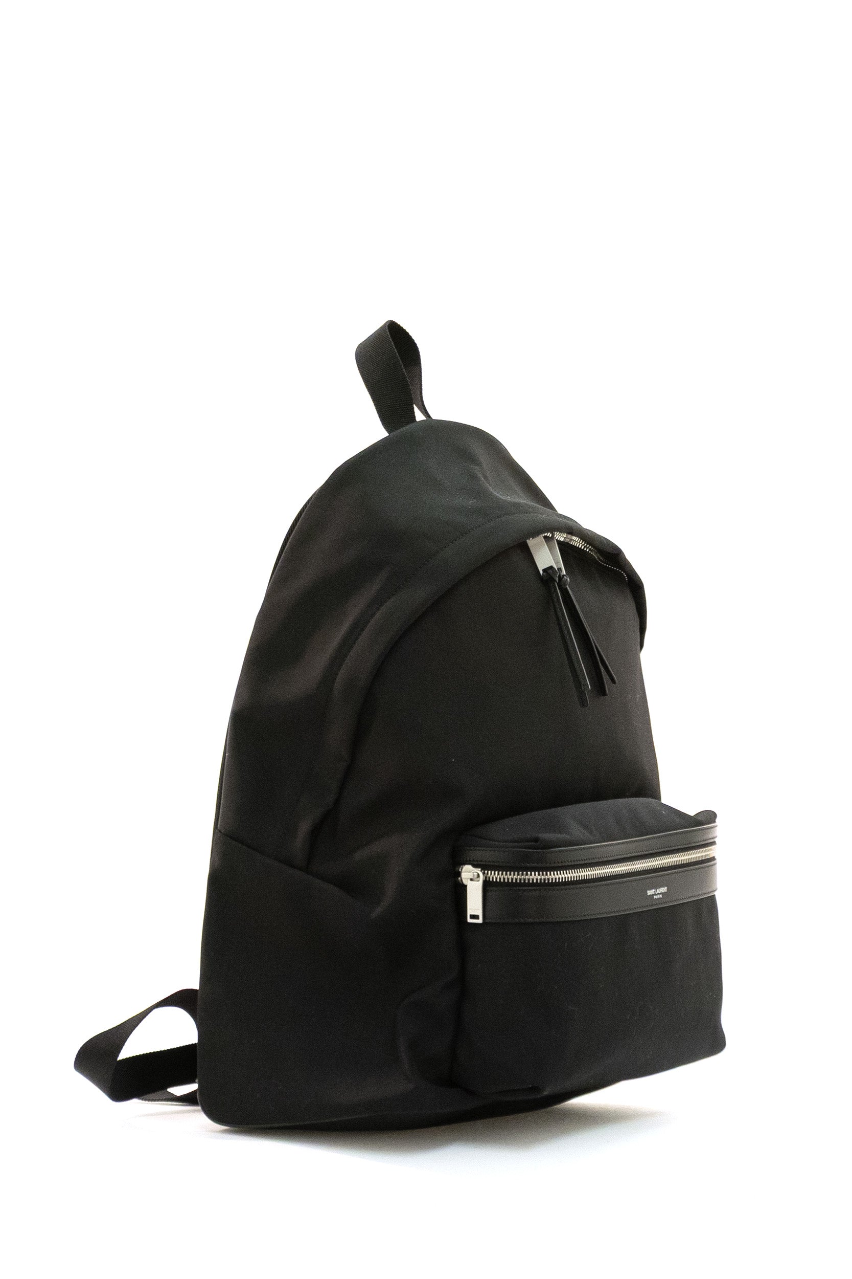 Zaino City in Tela, Nylon e Pelle<BR/> 534967 FAEYY 1000 SAINT LAURENT 