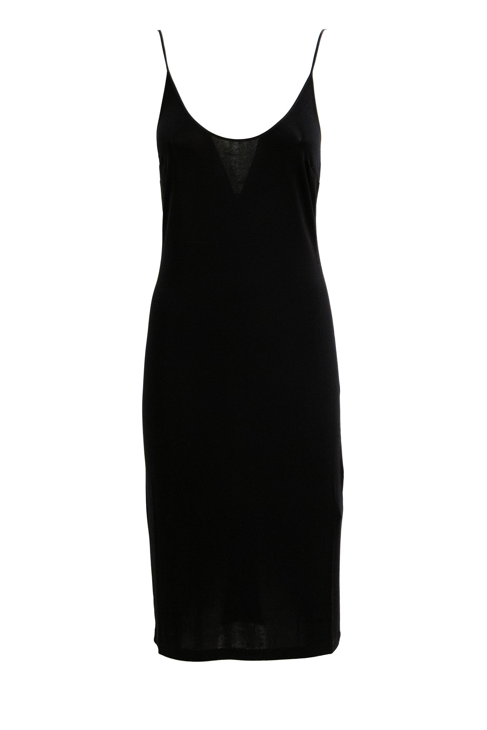 Abito a Schiena Nuda in Maglia a Coste<BR/> 868281 Y38DS 1000 SAINT LAURENT 