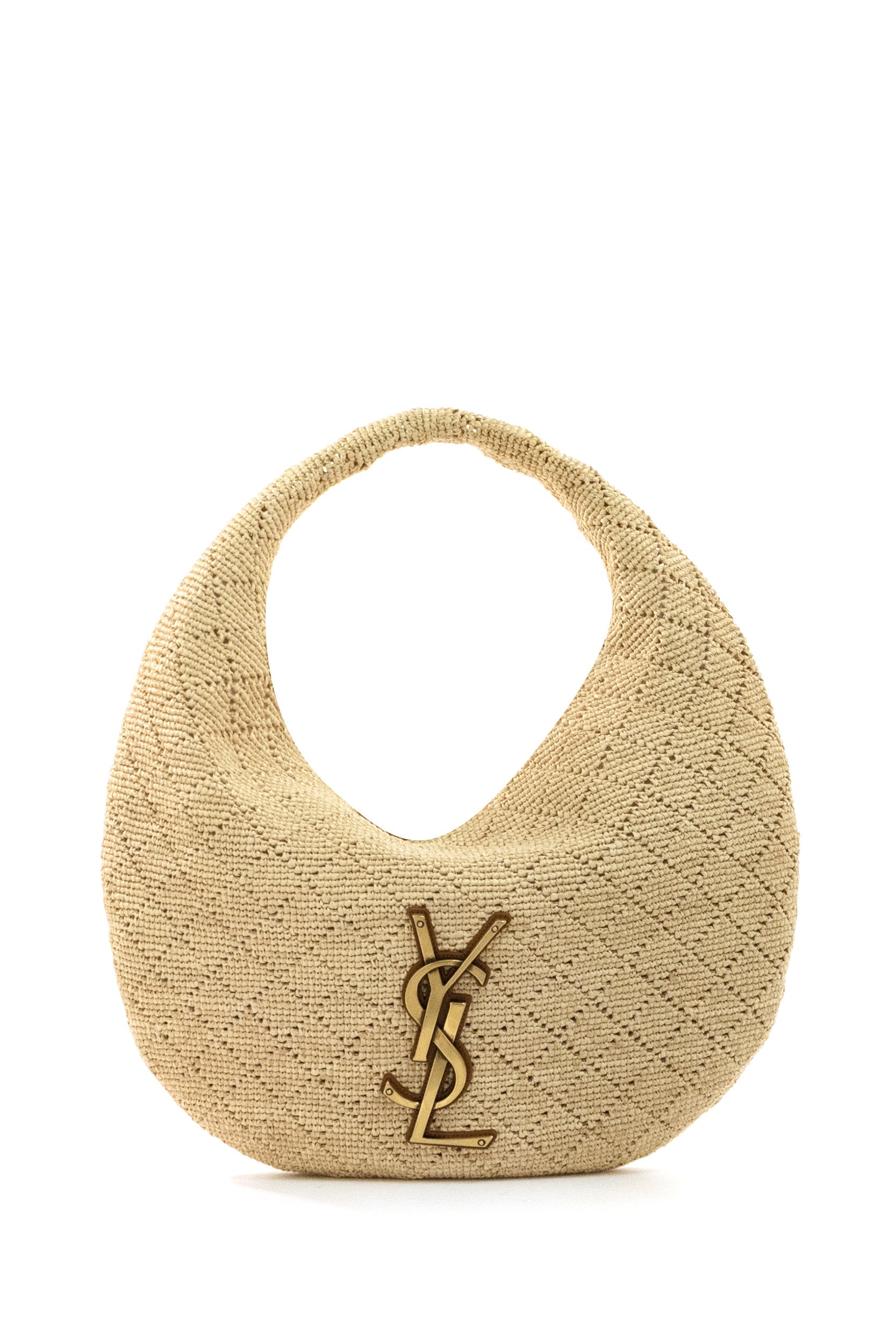 Borsa Hobo Icare in Rafia<BR/> 868740 GAAGT 2791 SAINT LAURENT 